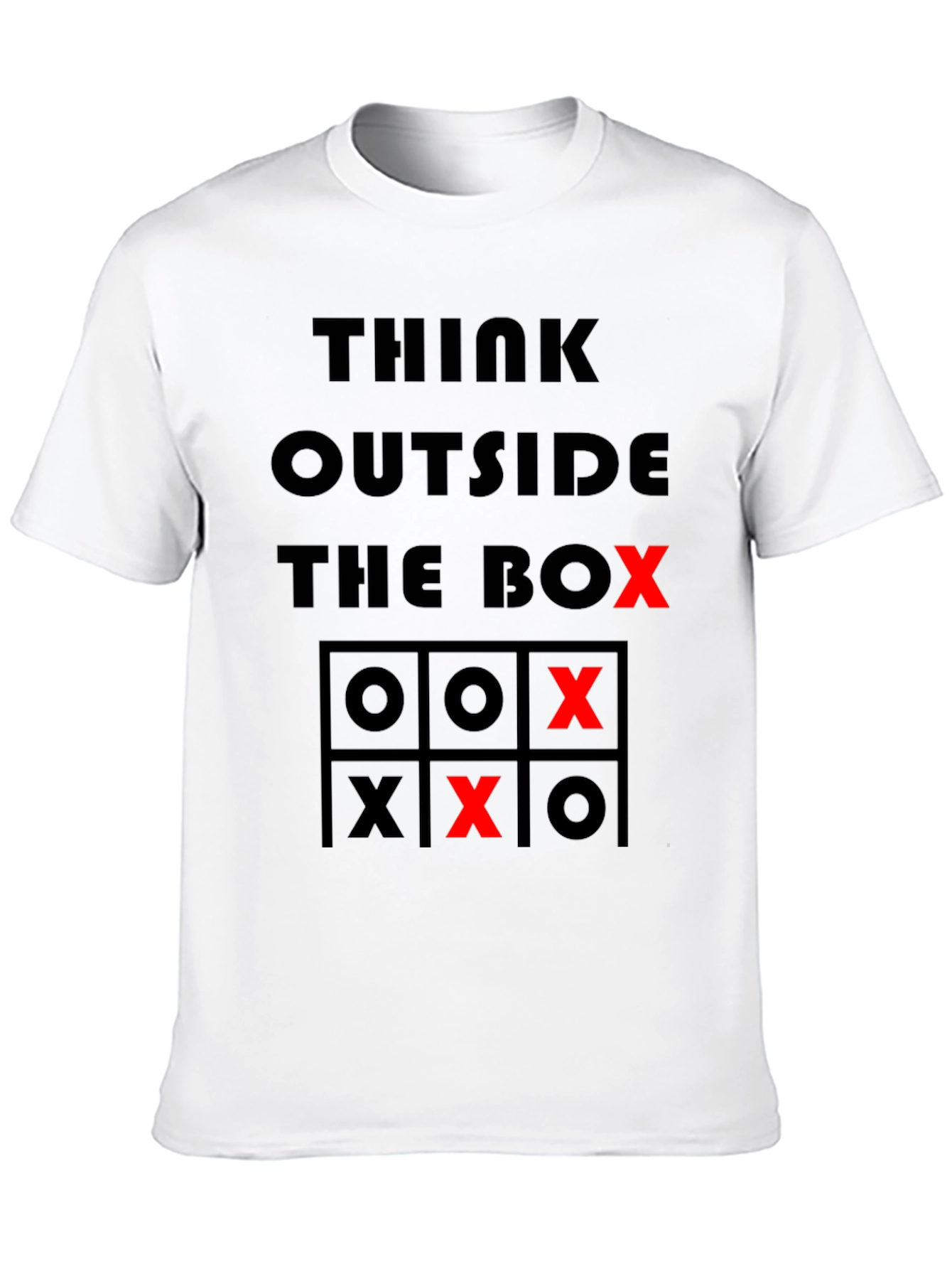 Think Outside the Box Tic-Tac-Toe T-Shirt