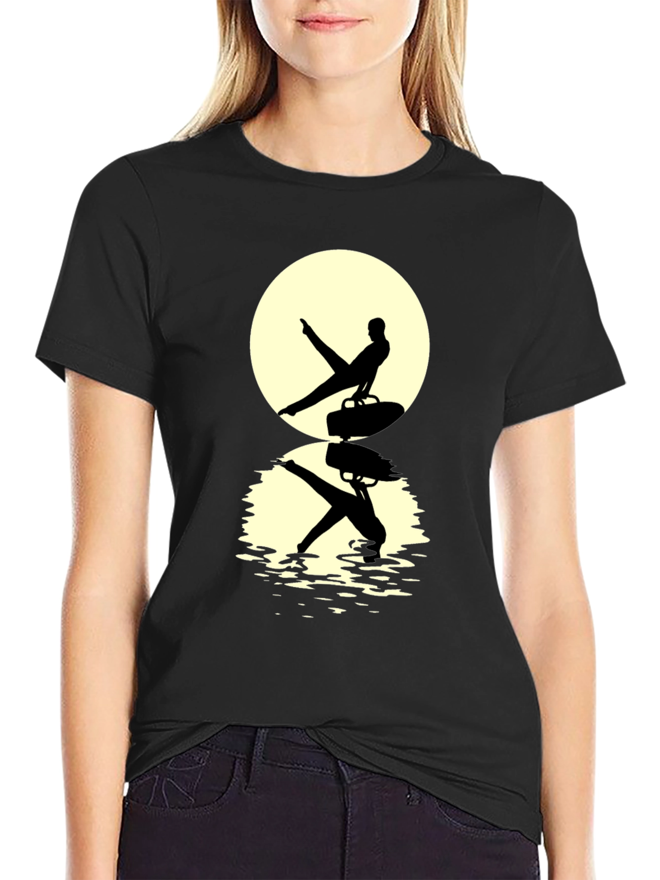 Gymnast Silhouette T-Shirt