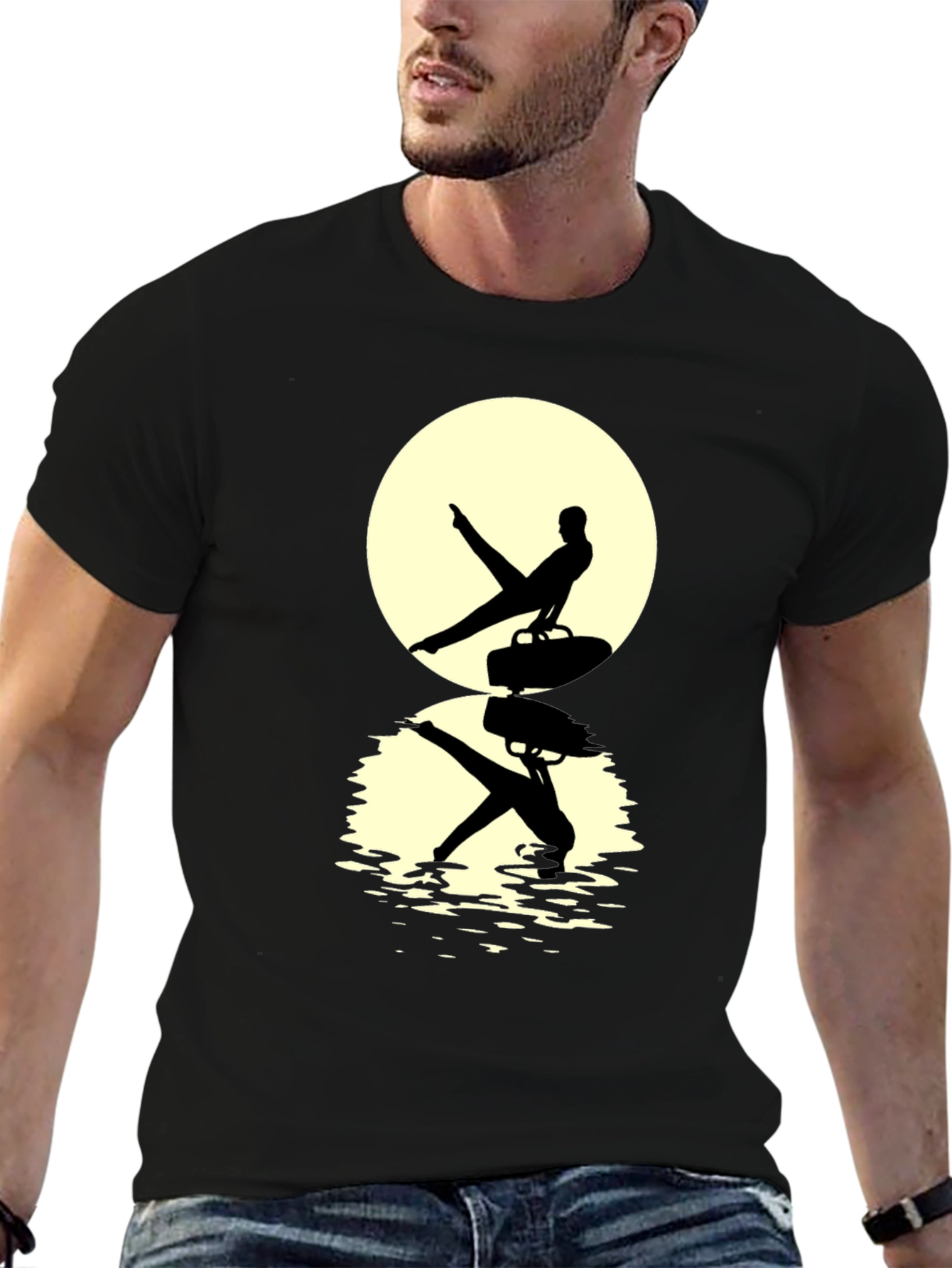 Gymnast Silhouette T-Shirt