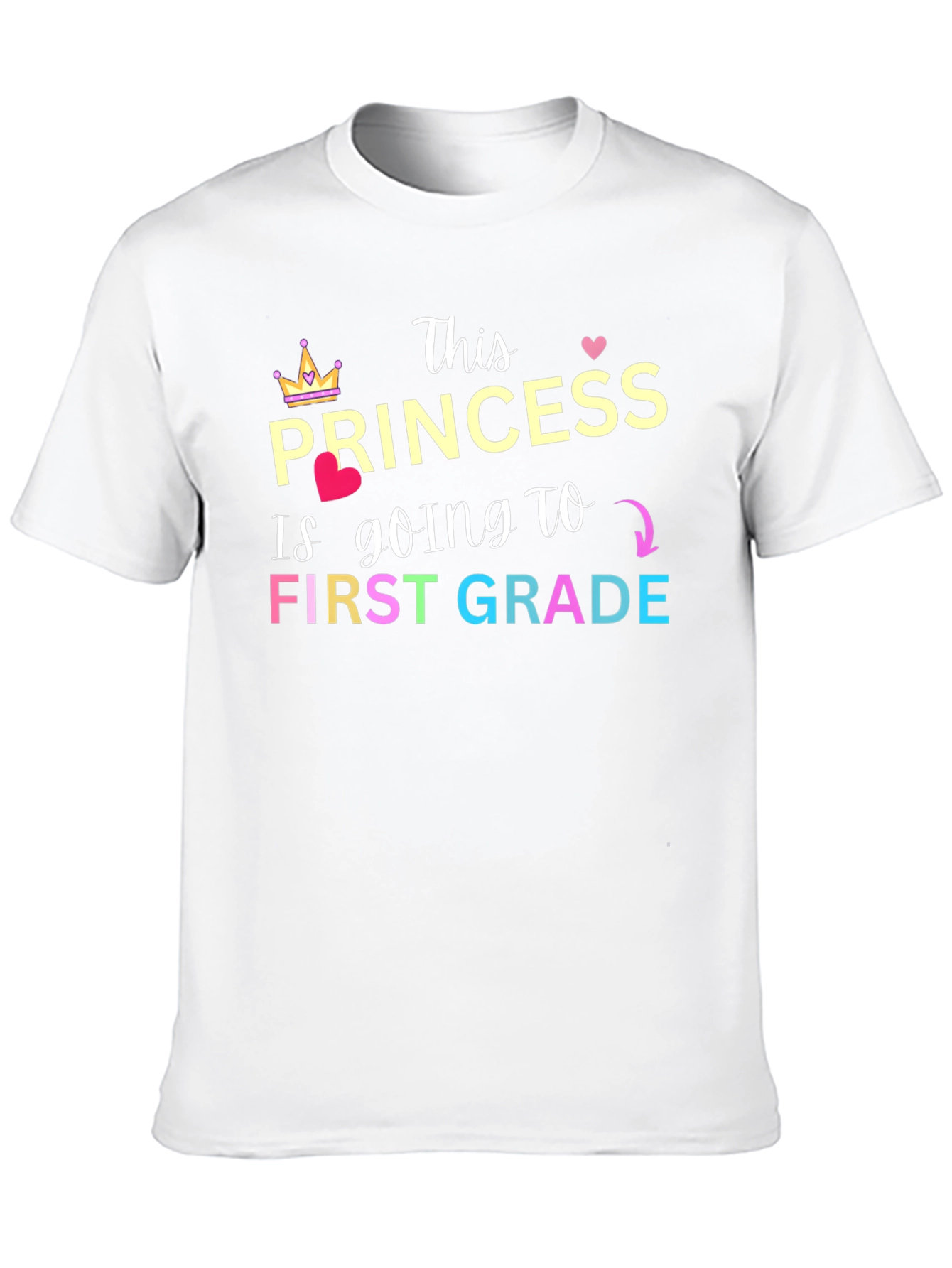 First Grade Princess T-Shirt