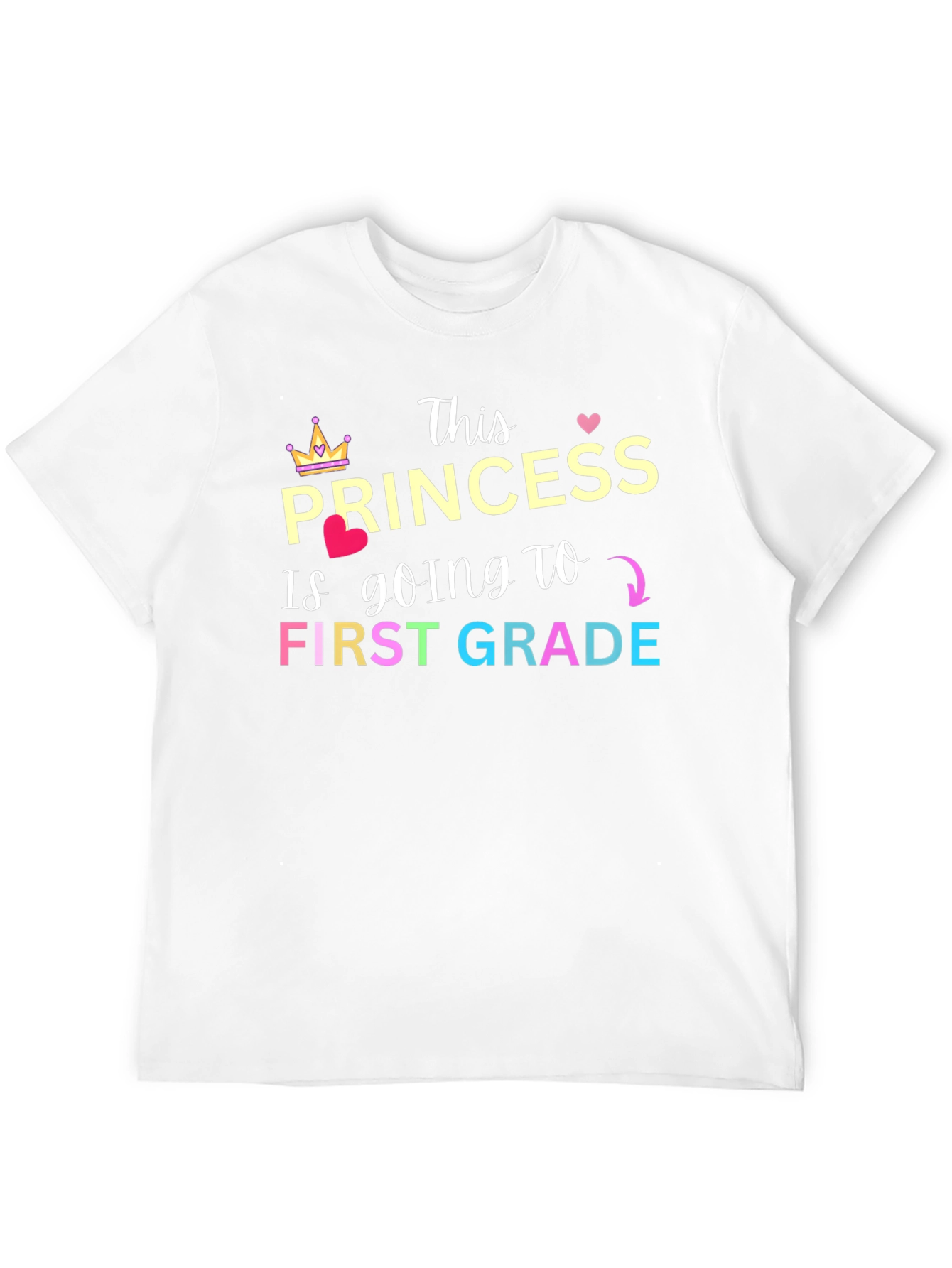 First Grade Princess T-Shirt