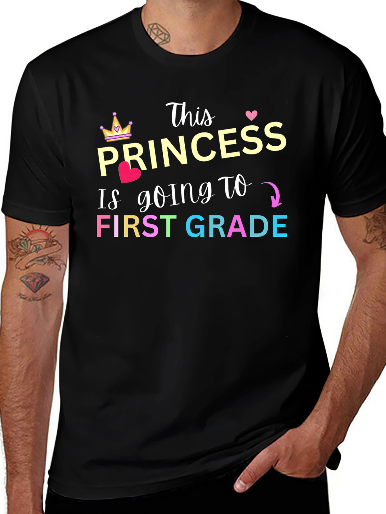 First Grade Princess T-Shirt