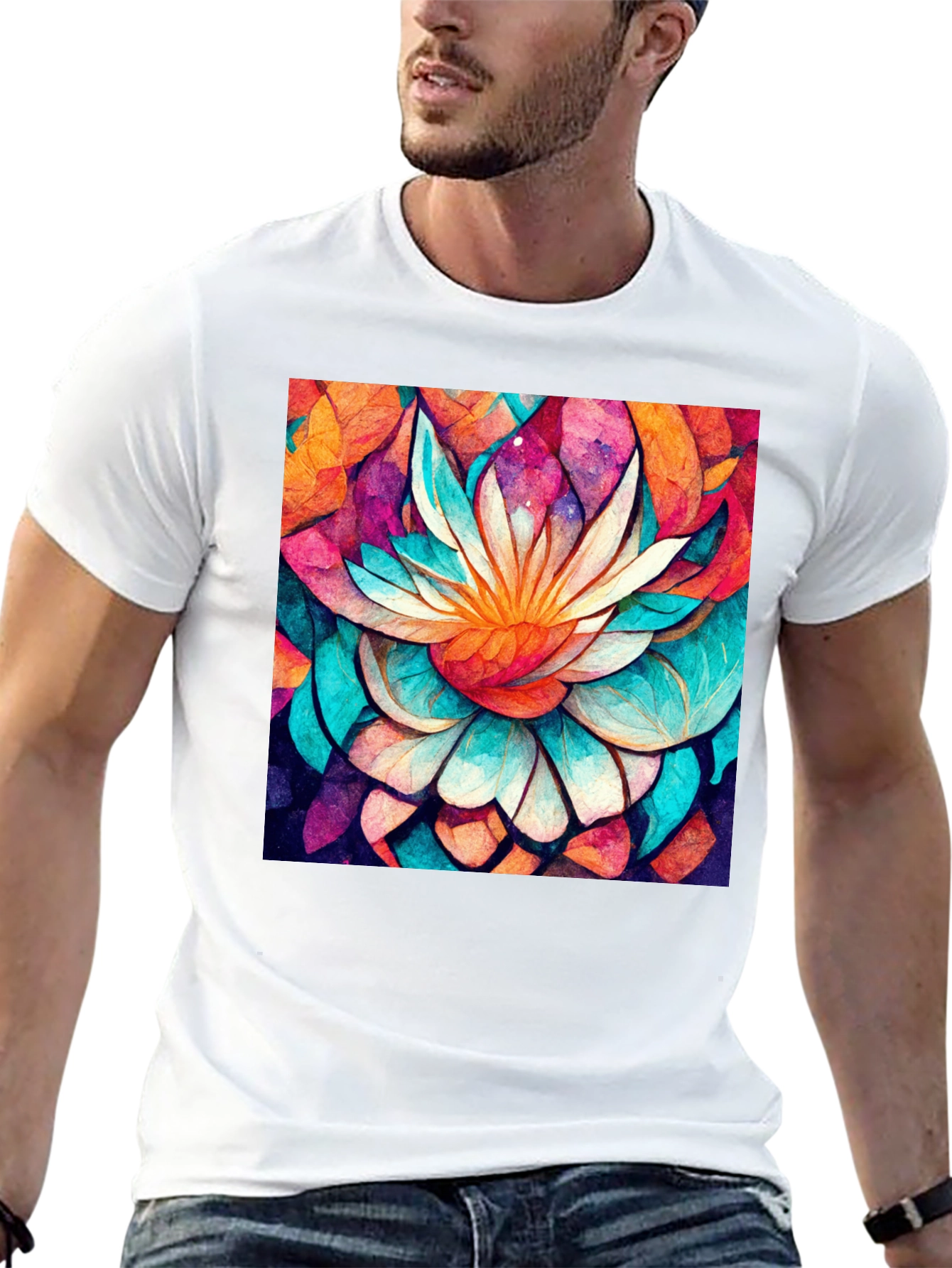 Floral Watercolor T-Shirt