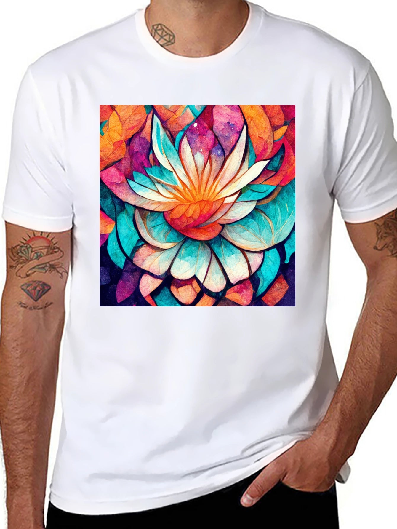 Floral Watercolor T-Shirt