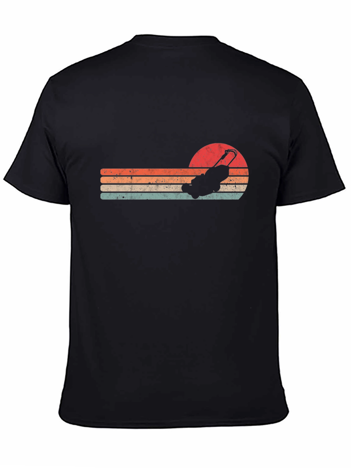 Retro Lawn Mower Graphic Tee