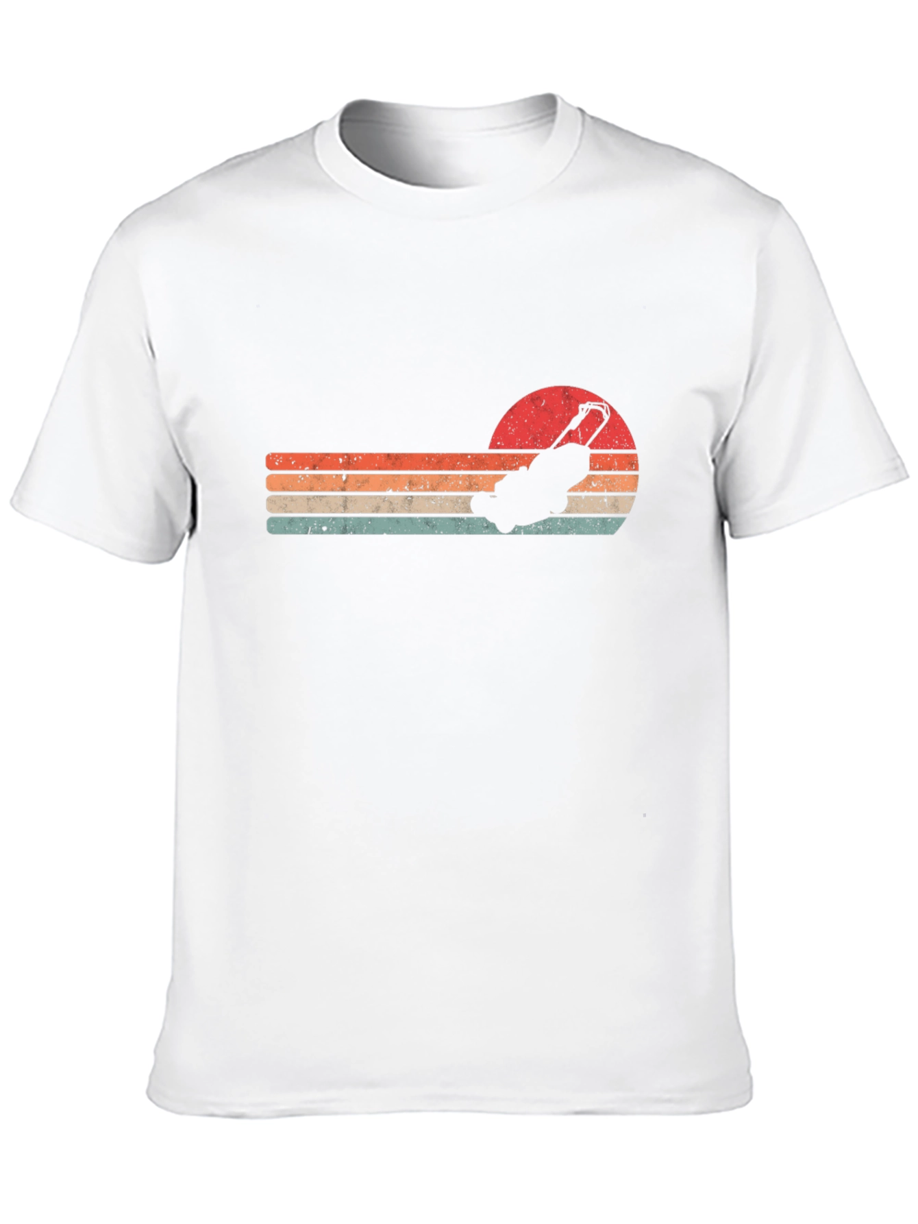 Retro Lawn Mower Graphic Tee