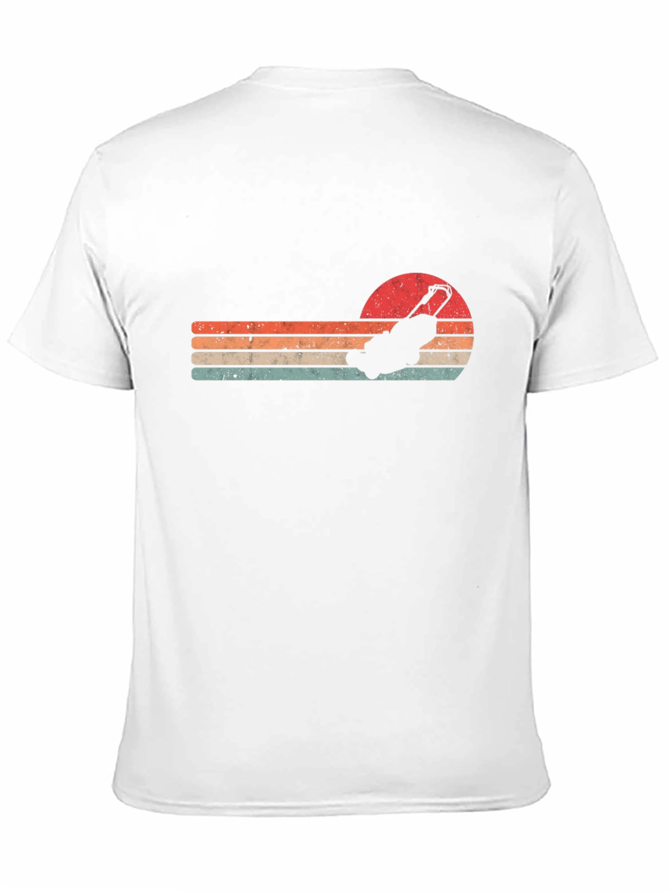 Retro Lawn Mower Graphic Tee