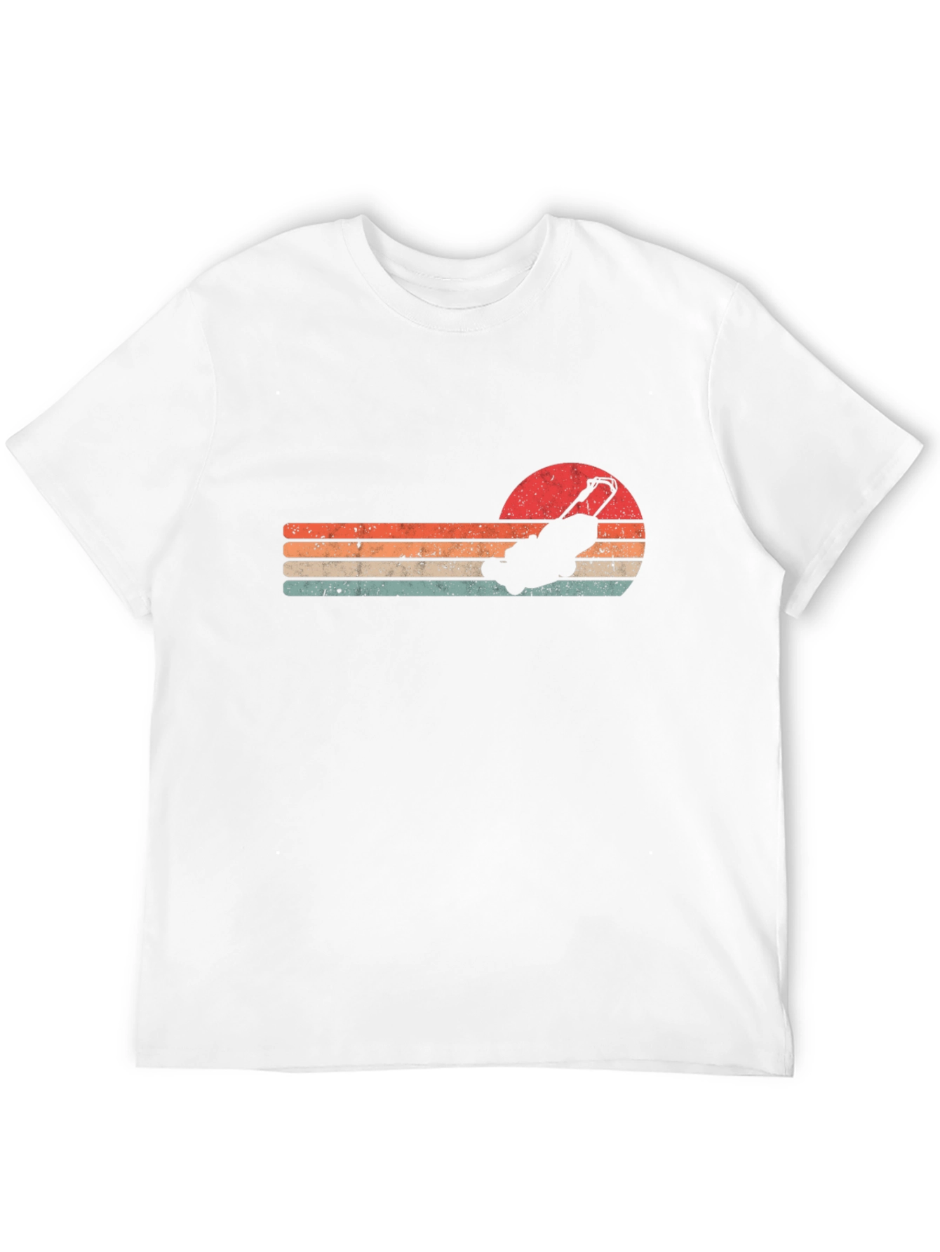 Retro Lawn Mower Graphic Tee