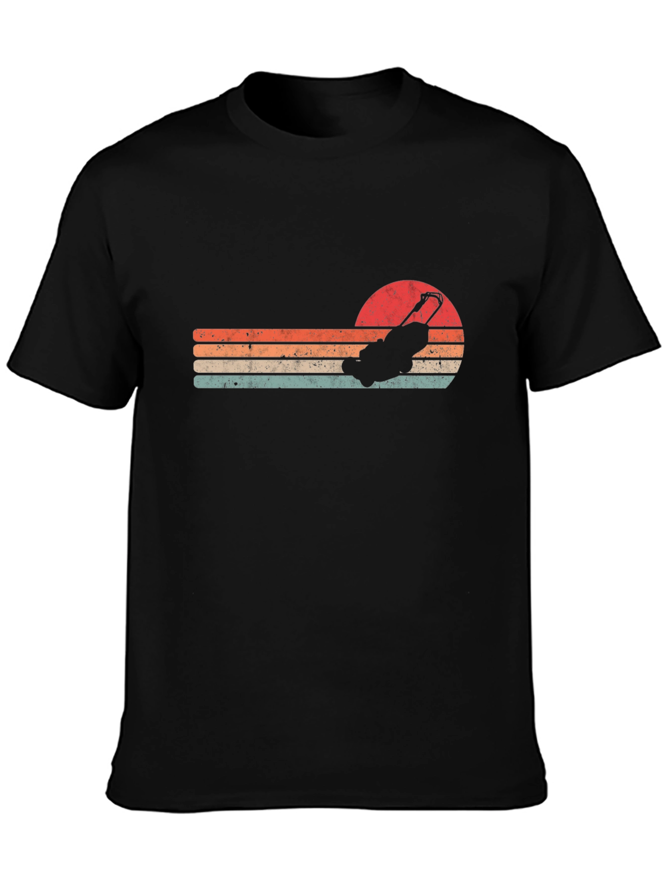 Retro Lawn Mower Graphic Tee