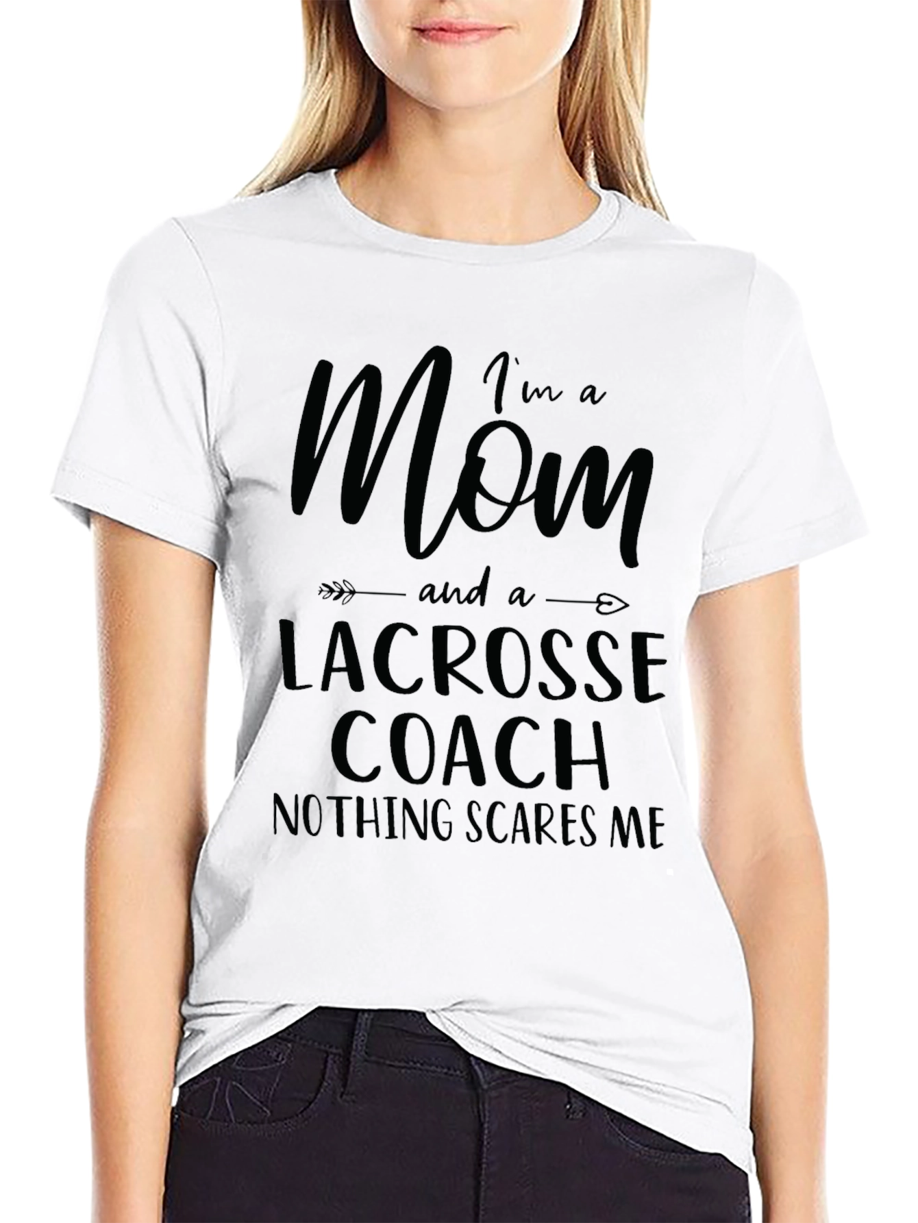 Im a Mom Lacrosse Coach T-Shirt