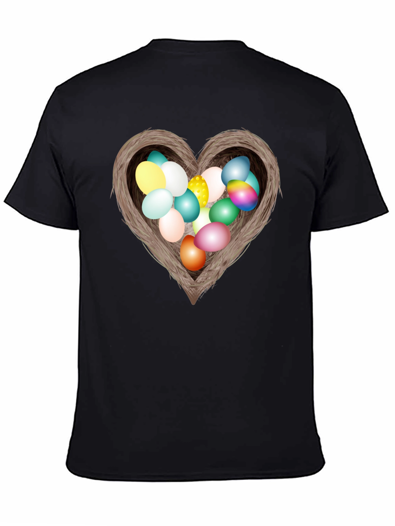 Easter Egg Nest Heart T-Shirt