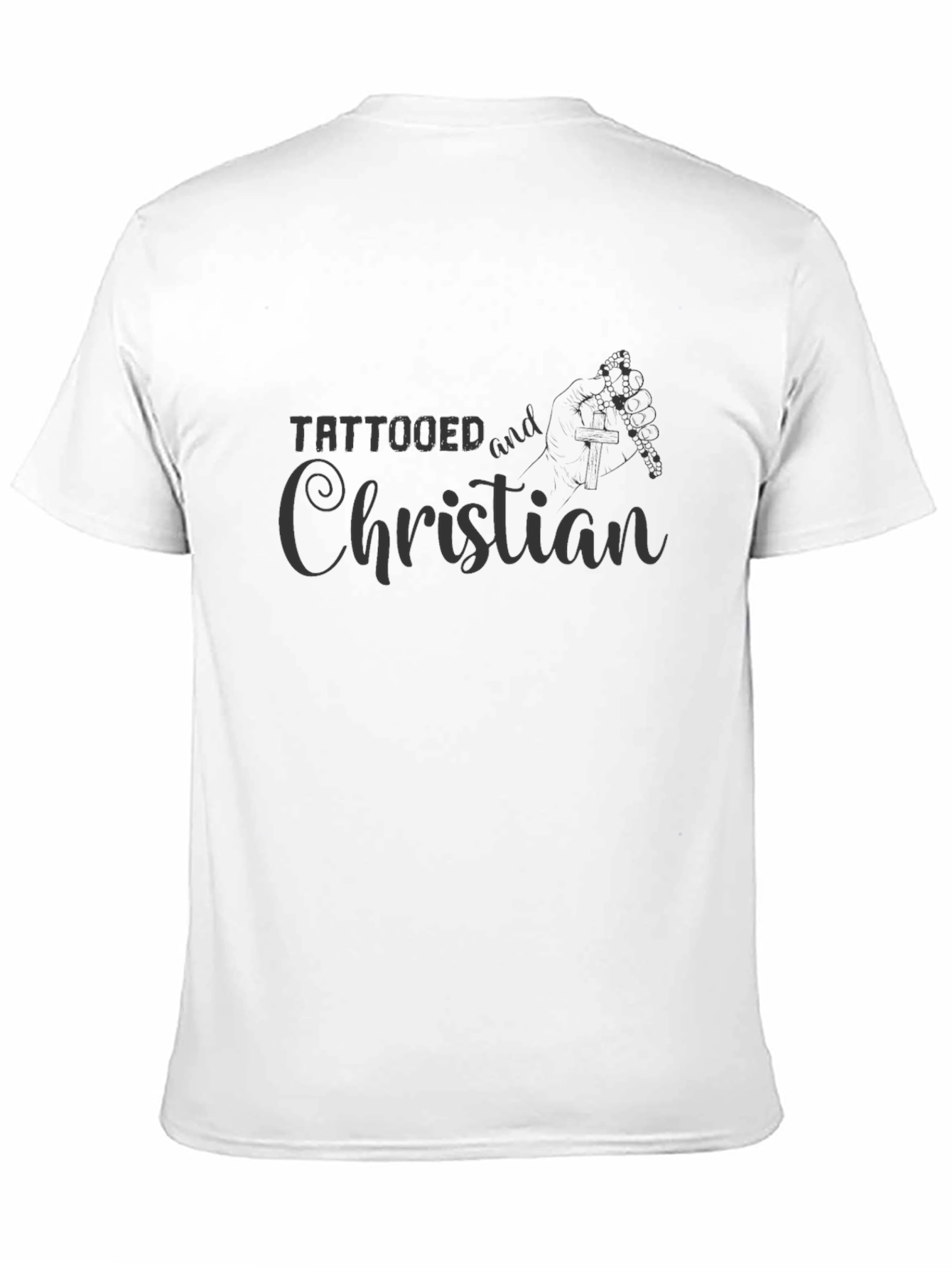 Tattooed and Christian Graphic T-Shirt
