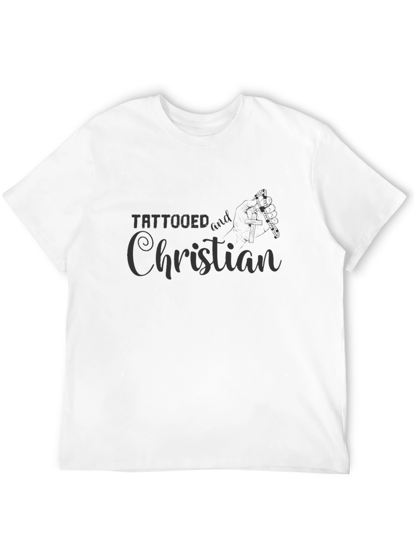 Tattooed and Christian Graphic T-Shirt