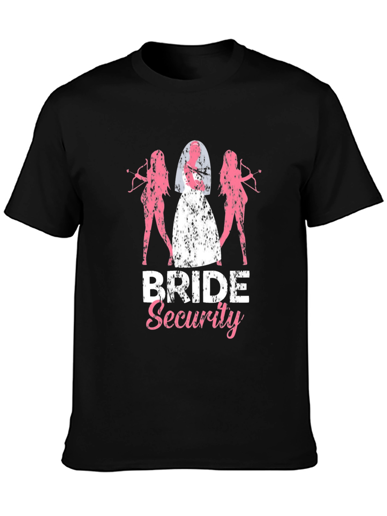 Bride Security Graphic Tee - Bachelor Party T-Shirt