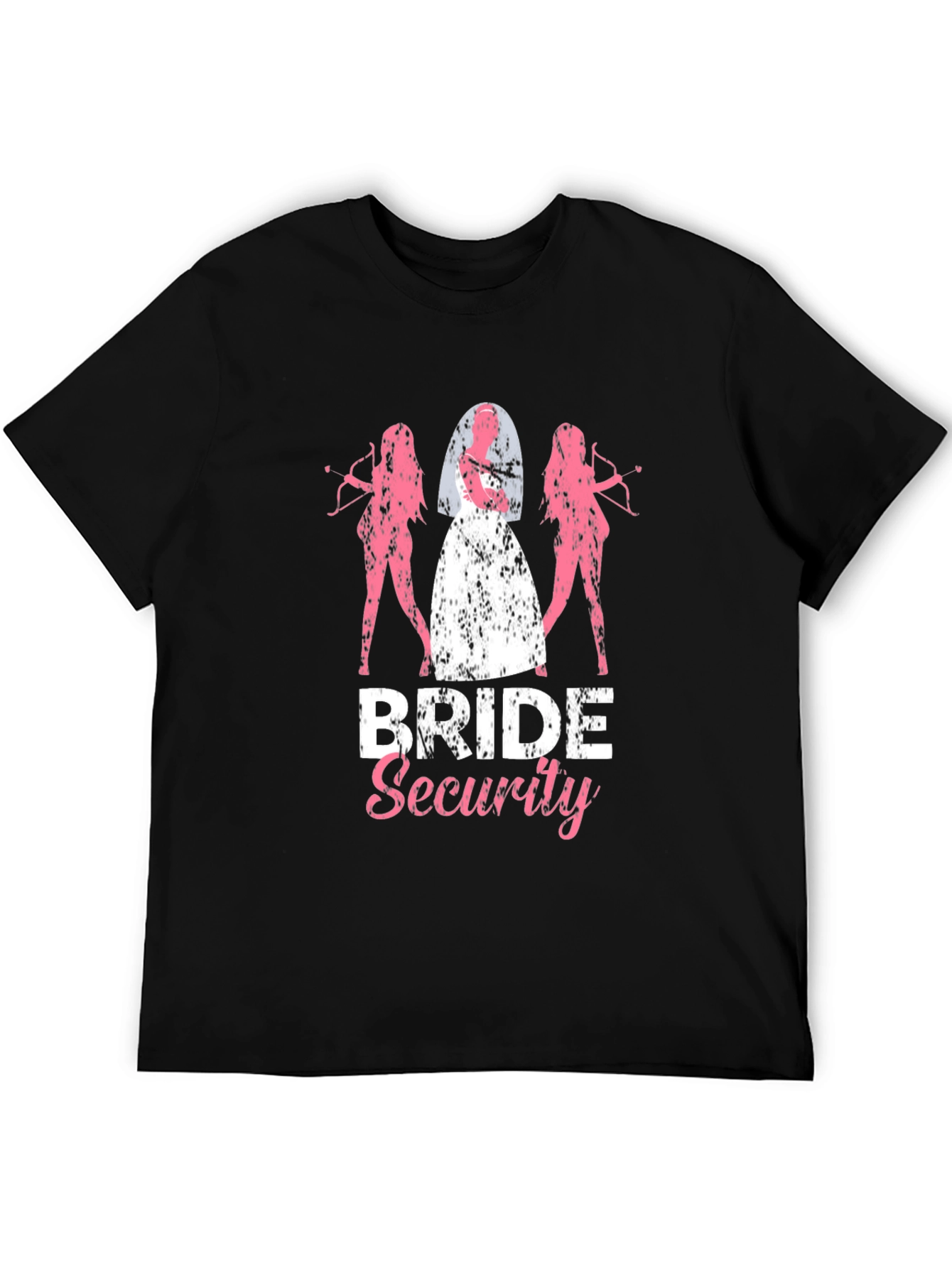 Bride Security Graphic Tee - Bachelor Party T-Shirt
