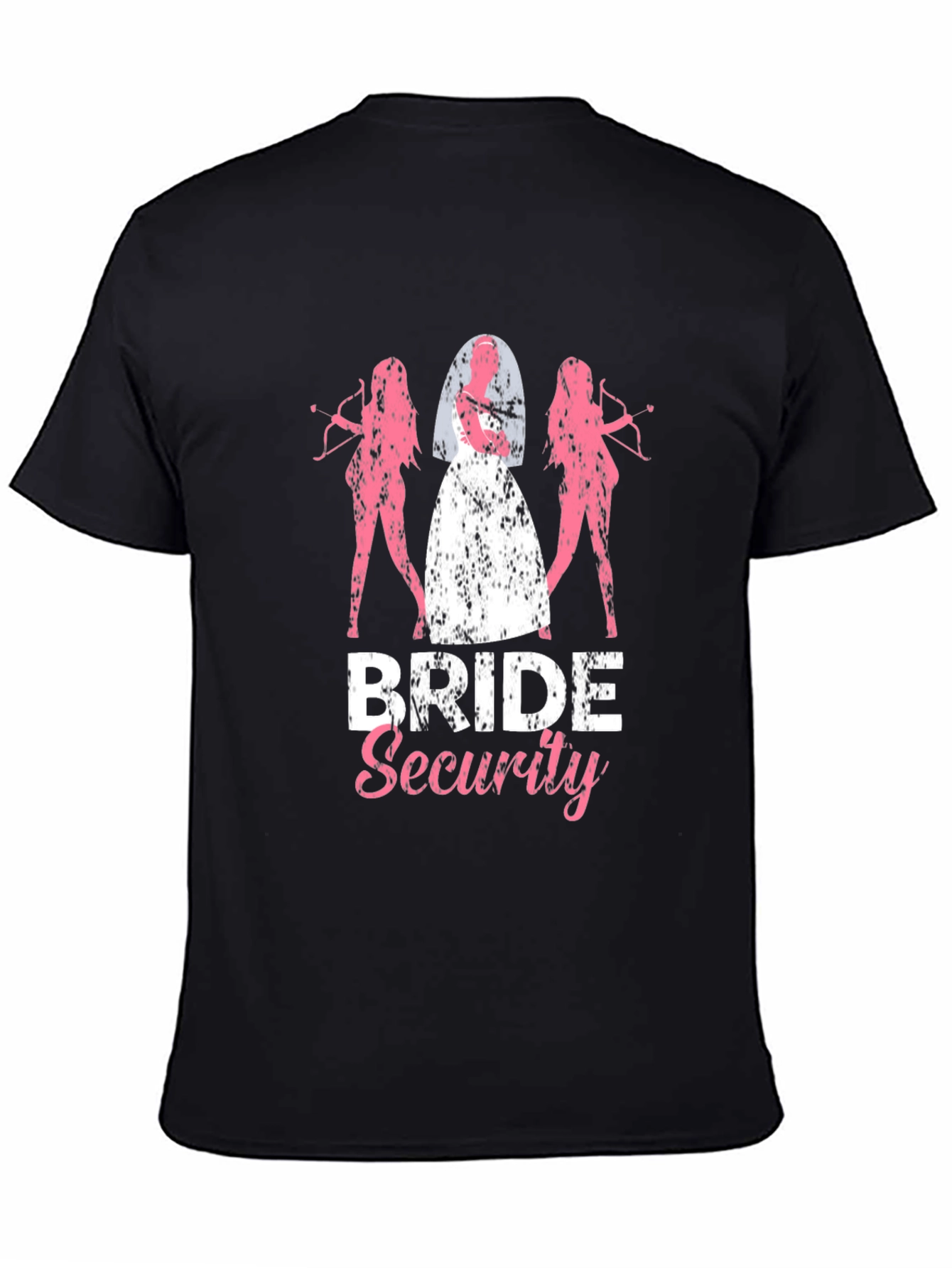 Bride Security Graphic Tee - Bachelor Party T-Shirt