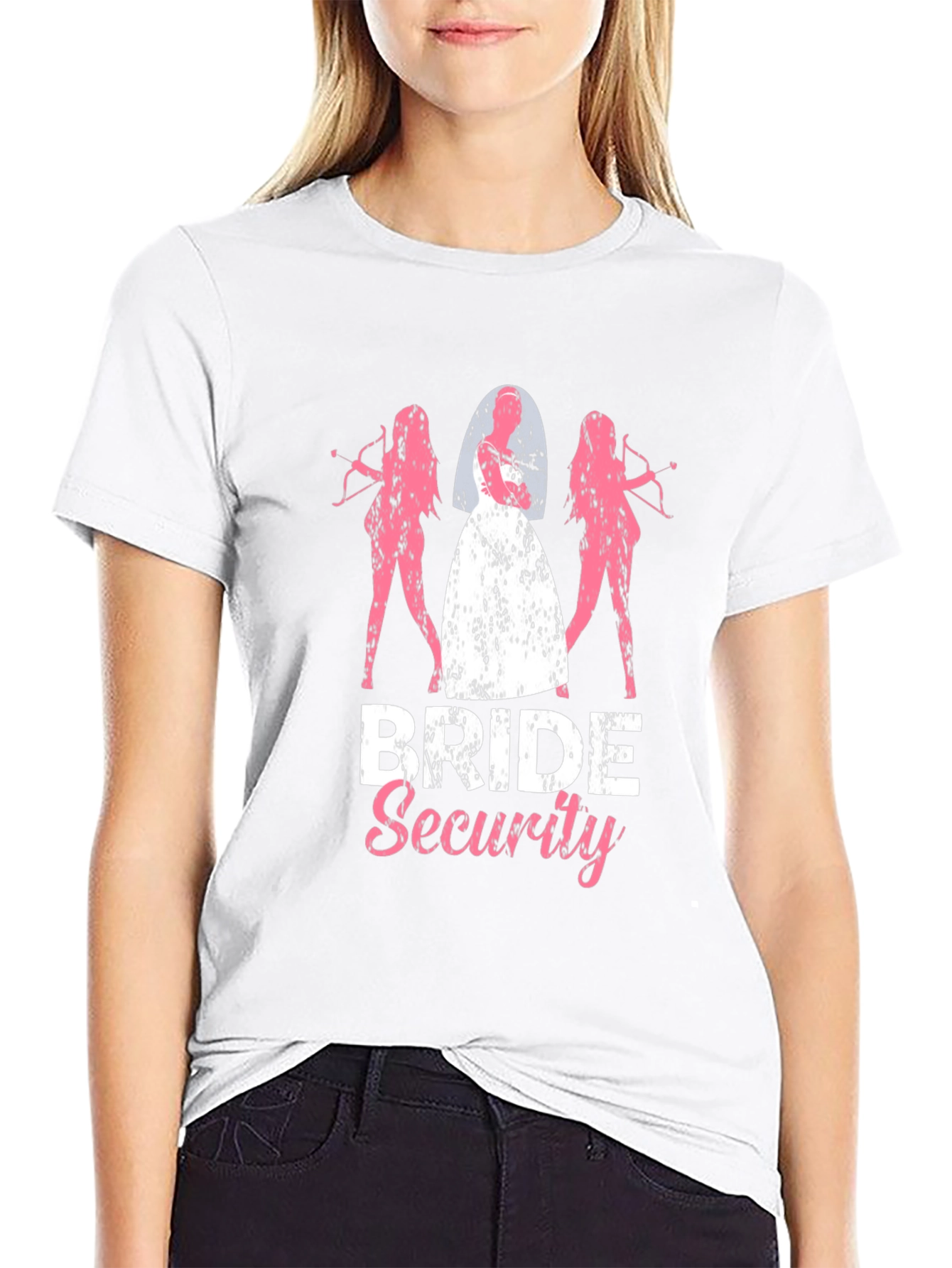 Bride Security Graphic Tee - Bachelor Party T-Shirt