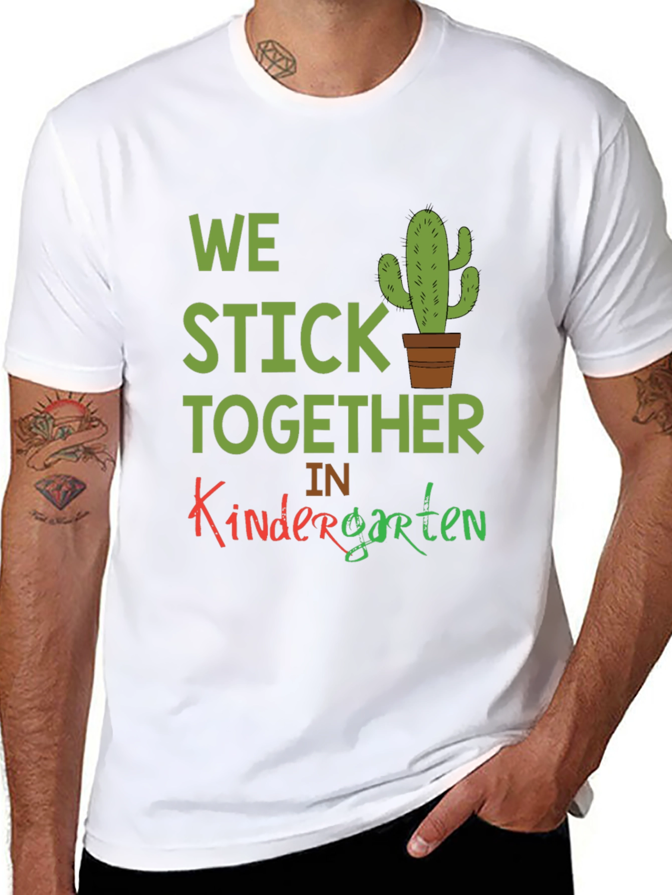 We Stick Together Kindergarten T-Shirt