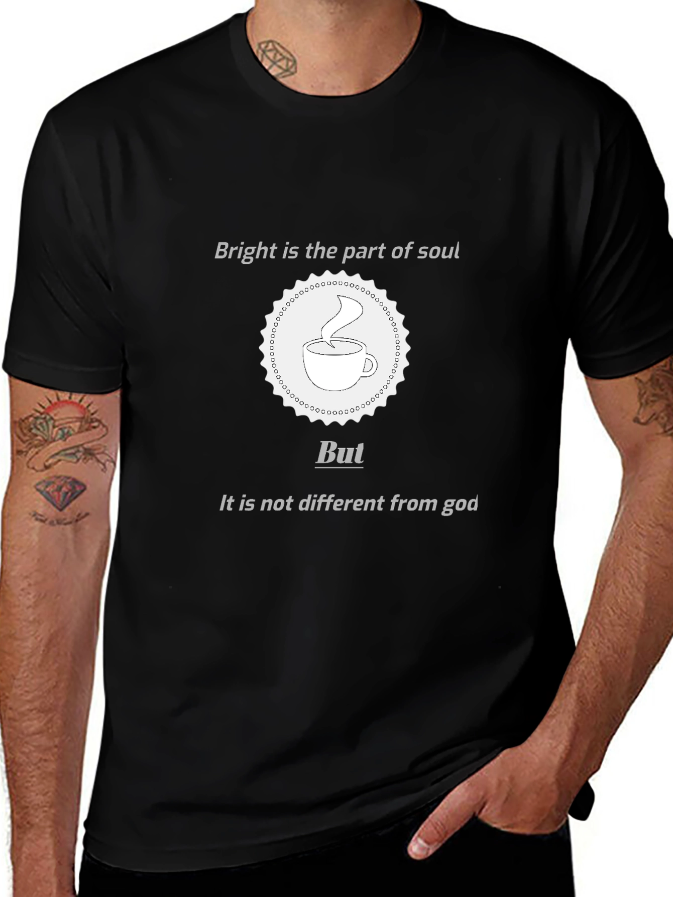 Soulful Brew Tee - Brightness & Divinity T-Shirt