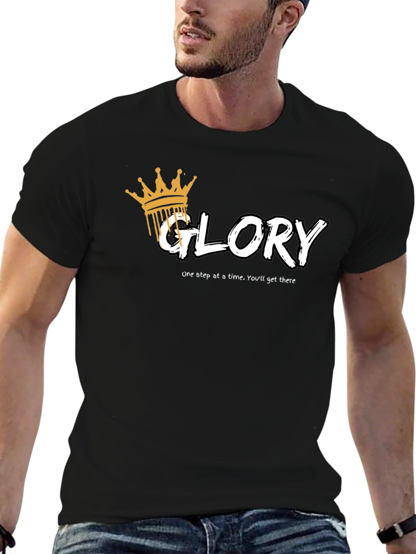 Glory Graphic T-Shirt - Inspirational Design