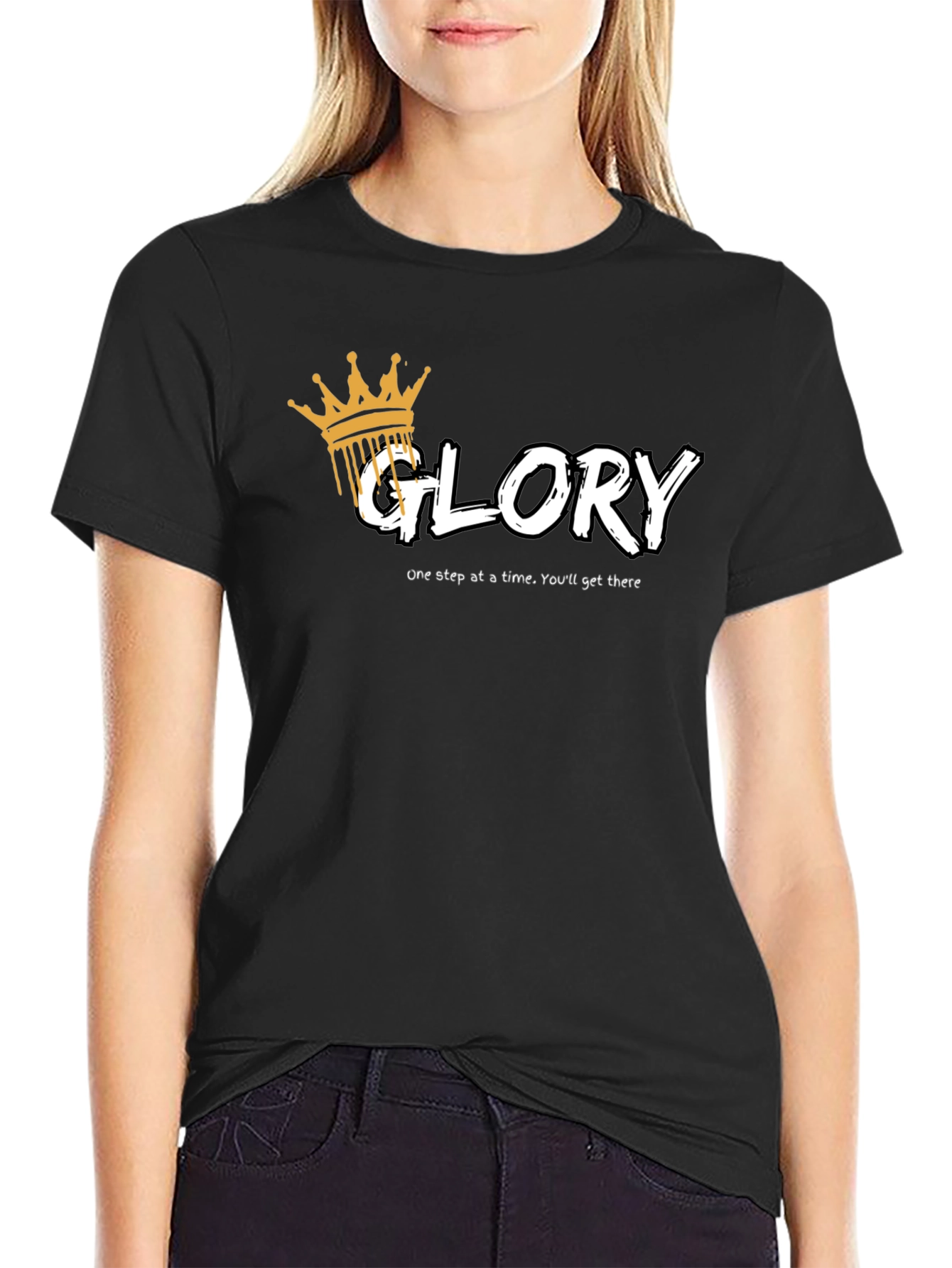 Glory Graphic T-Shirt - Inspirational Design
