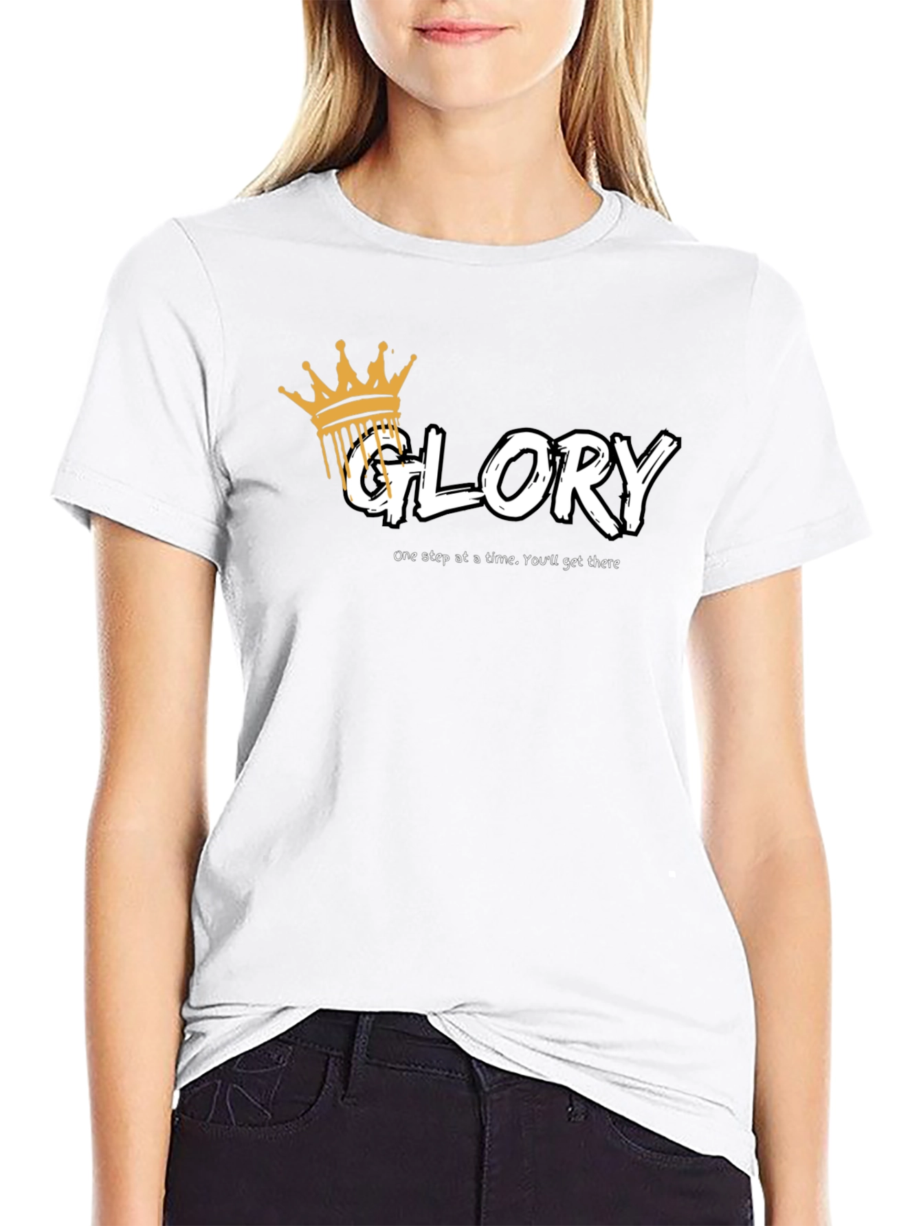 Glory Graphic T-Shirt - Inspirational Design