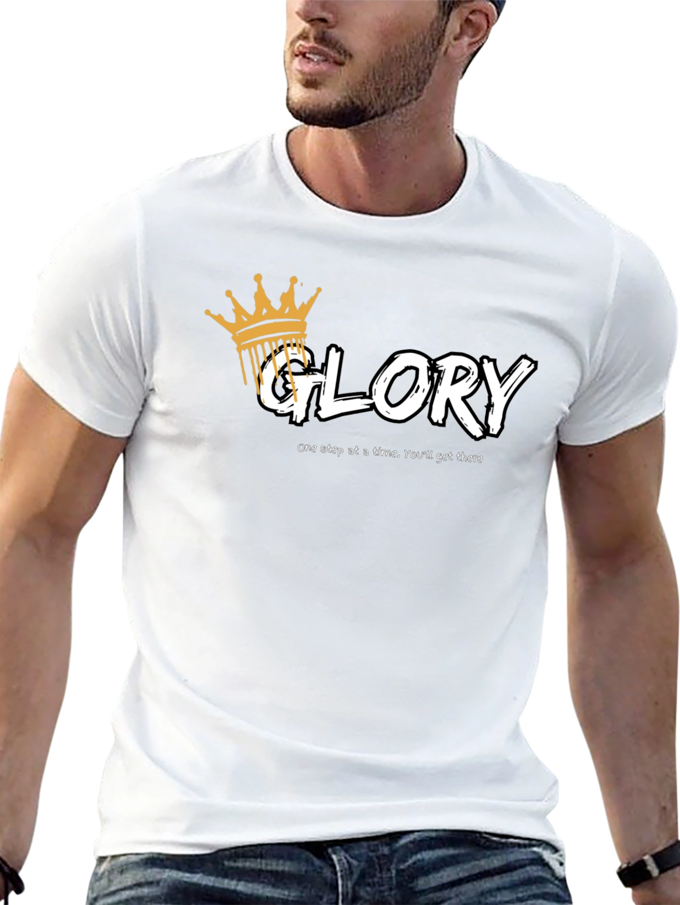 Glory Graphic T-Shirt - Inspirational Design