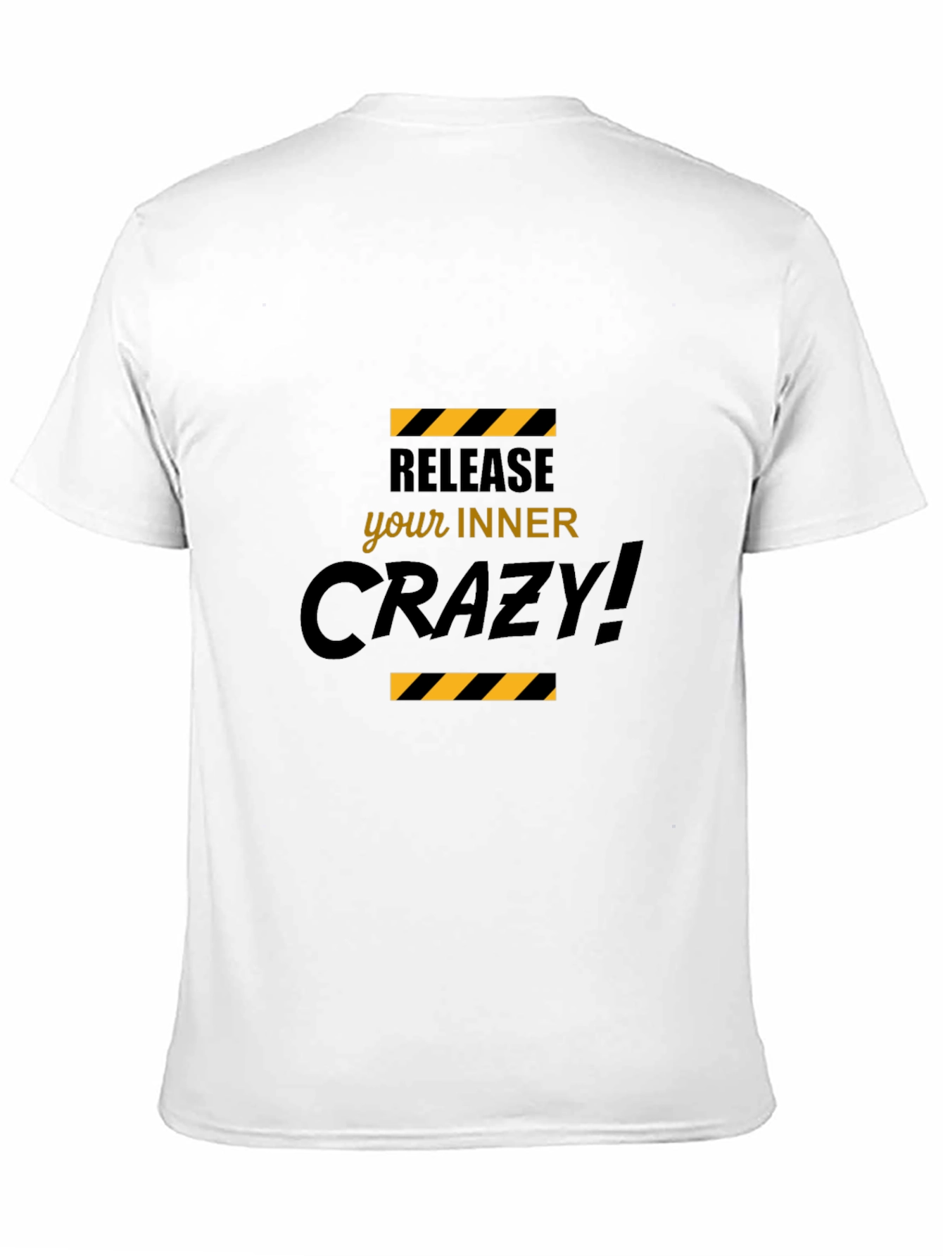 Release Your Inner Crazy Black T-Shirt