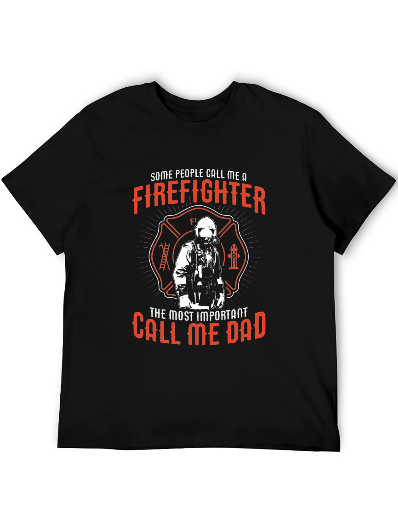 Firefighter Dad T-Shirt