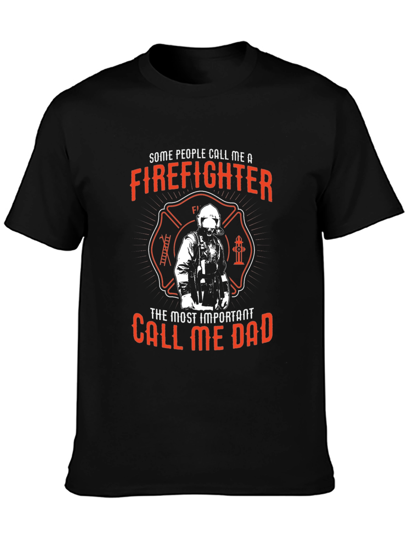 Firefighter Dad T-Shirt