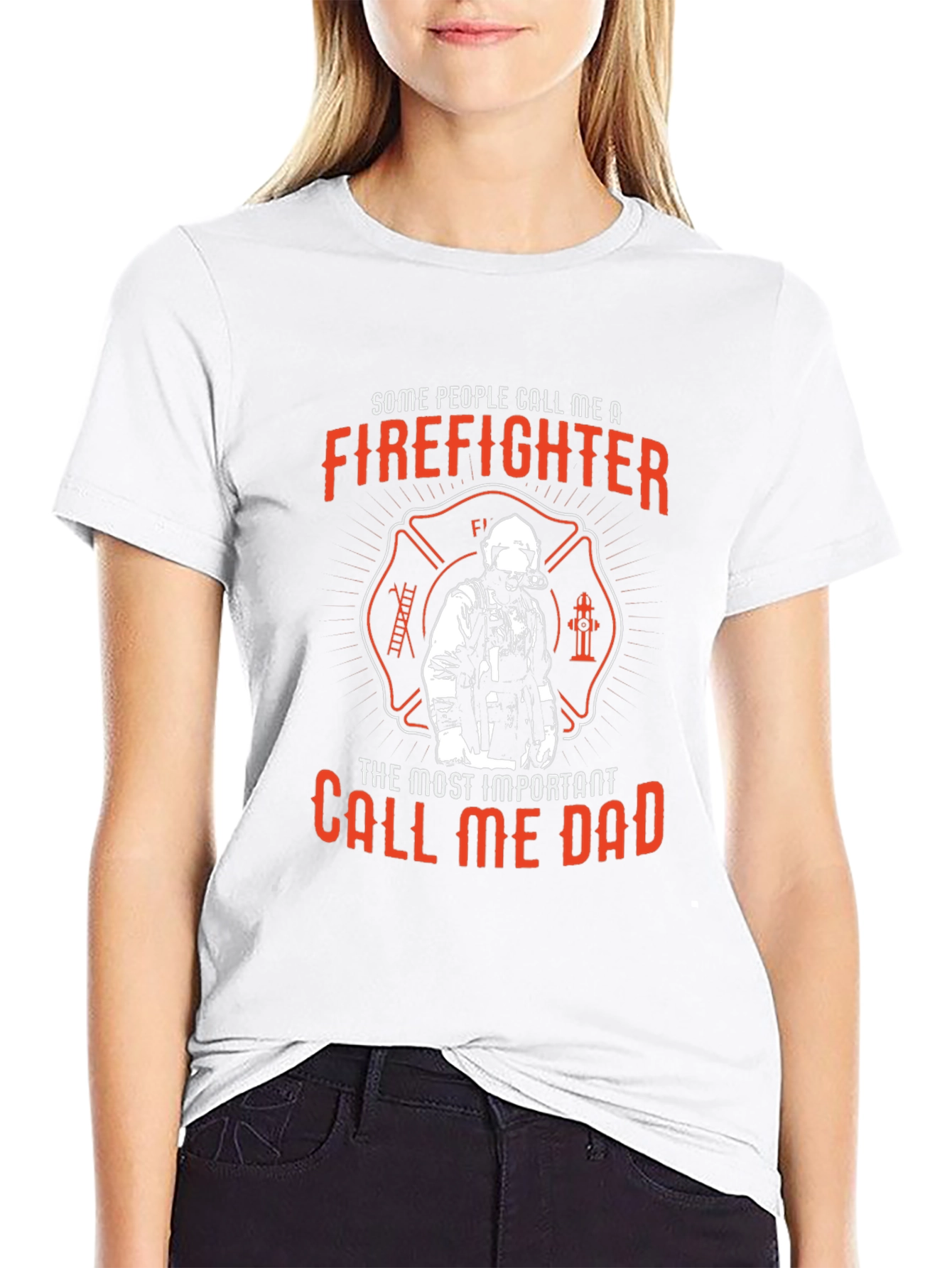 Firefighter Dad T-Shirt