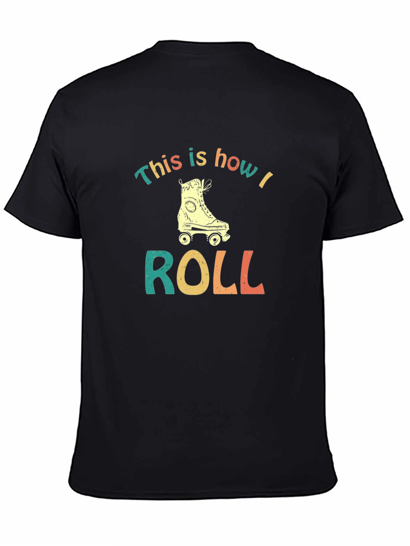 Retro Roller Skate T-Shirt - How I Roll Tee