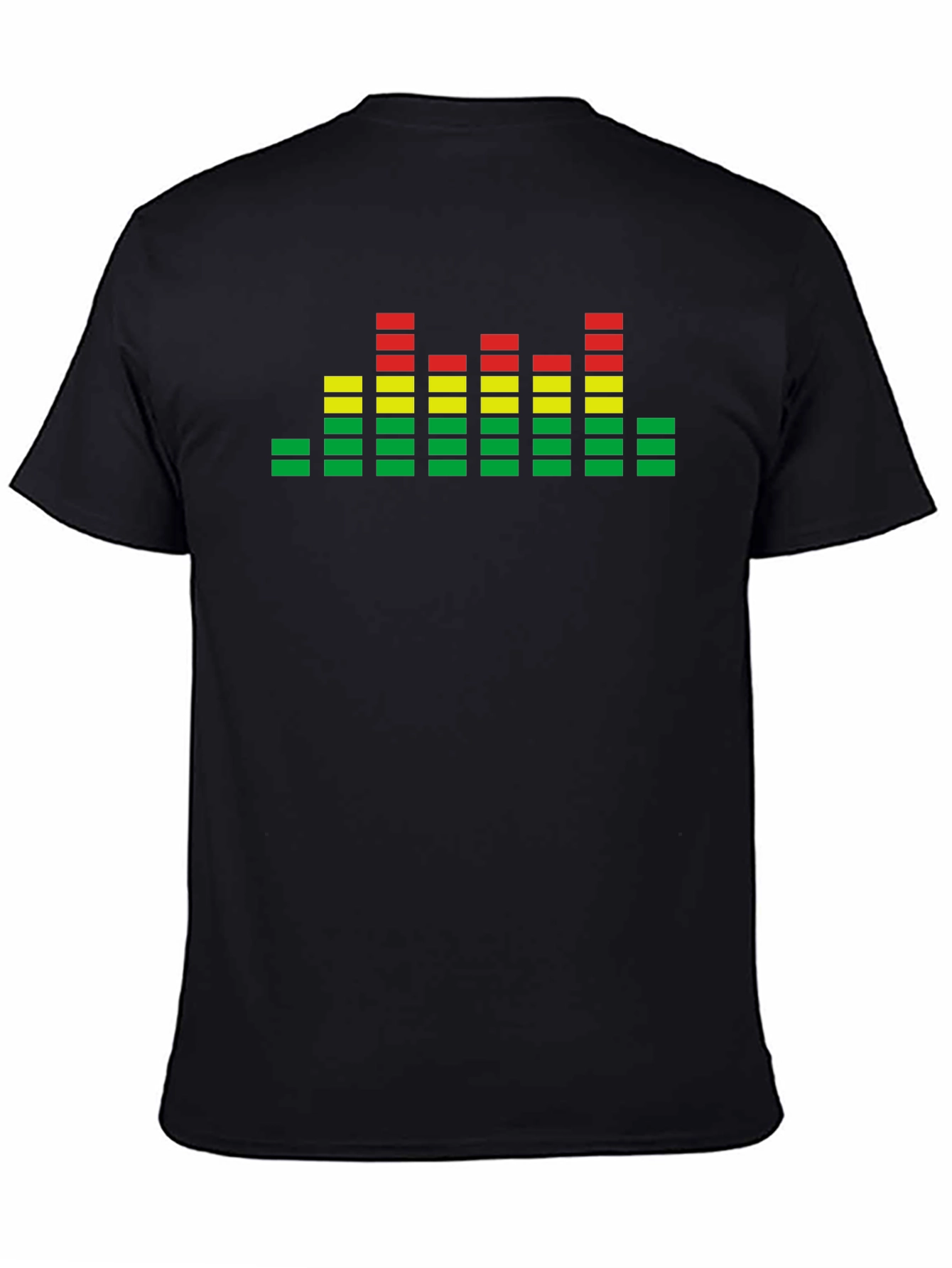 Rasta Equalizer Black T-Shirt Reggae Music Fan Tee
