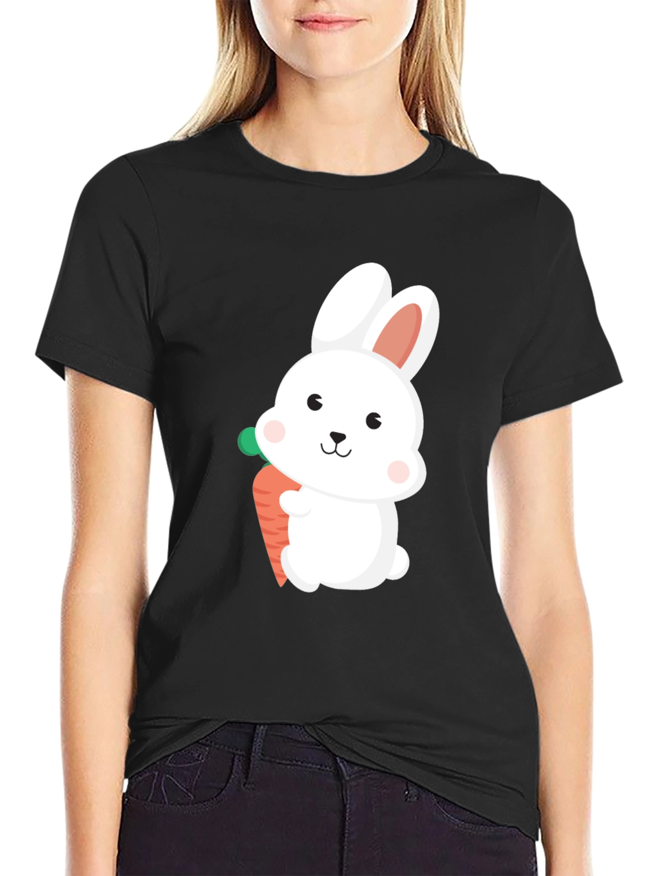 Cute Easter Bunny Carrot T-Shirt