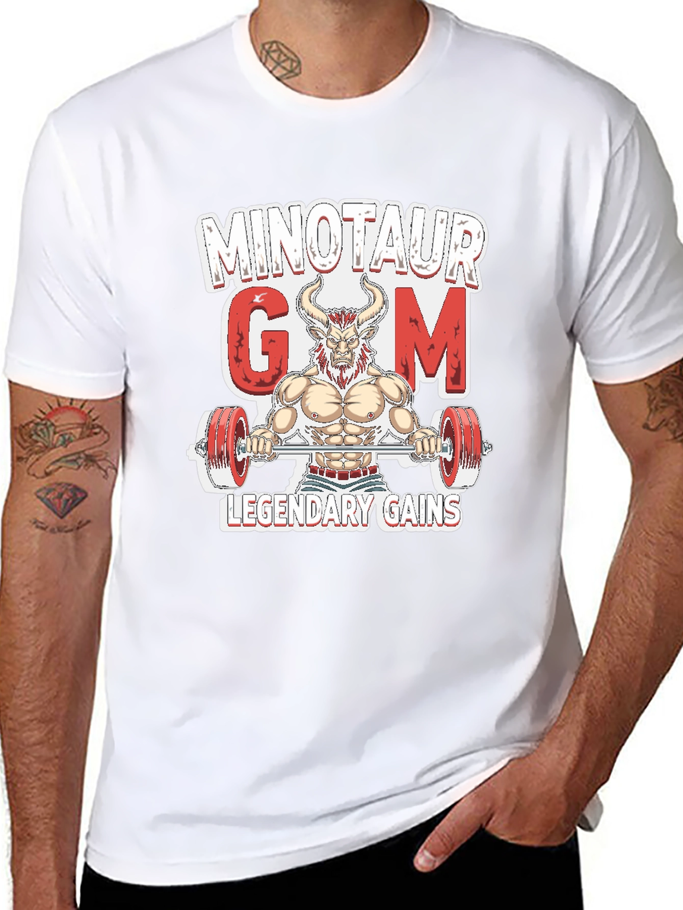 Minotaur Gym T-Shirt: Legendary Gains