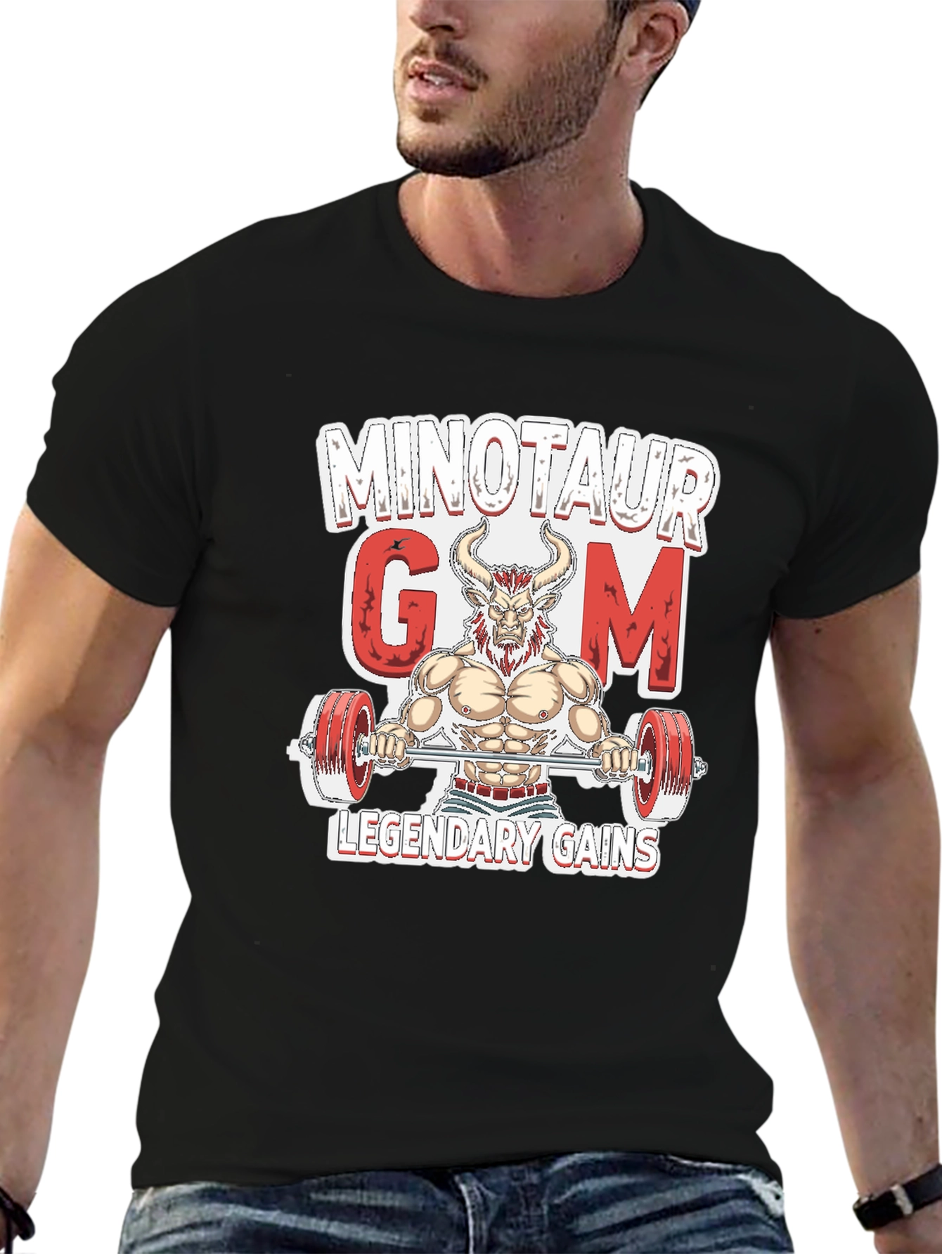 Minotaur Gym T-Shirt: Legendary Gains