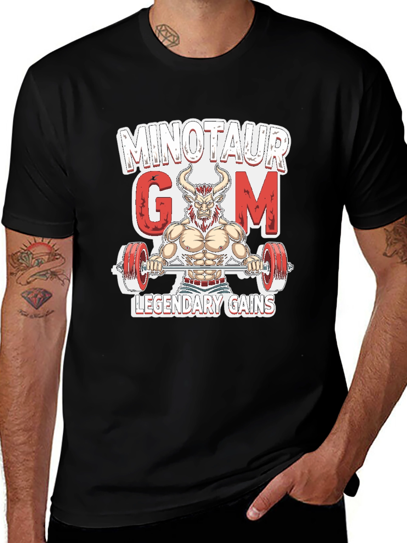 Minotaur Gym T-Shirt: Legendary Gains