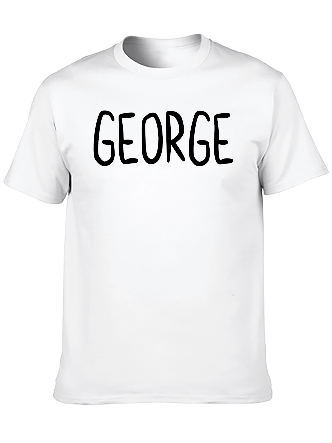 George Black Tee - Personalized Name T-Shirt
