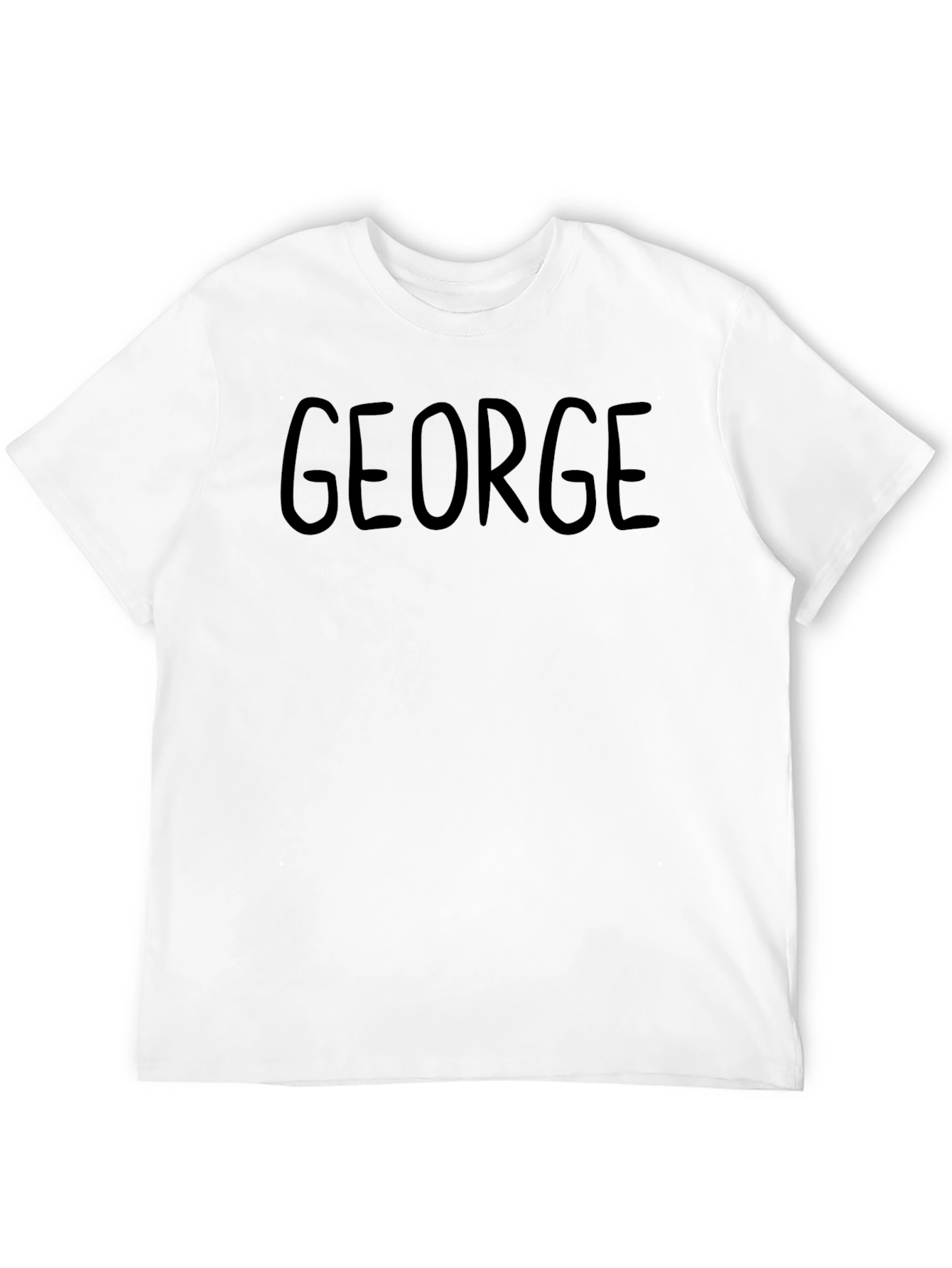 George Black Tee - Personalized Name T-Shirt