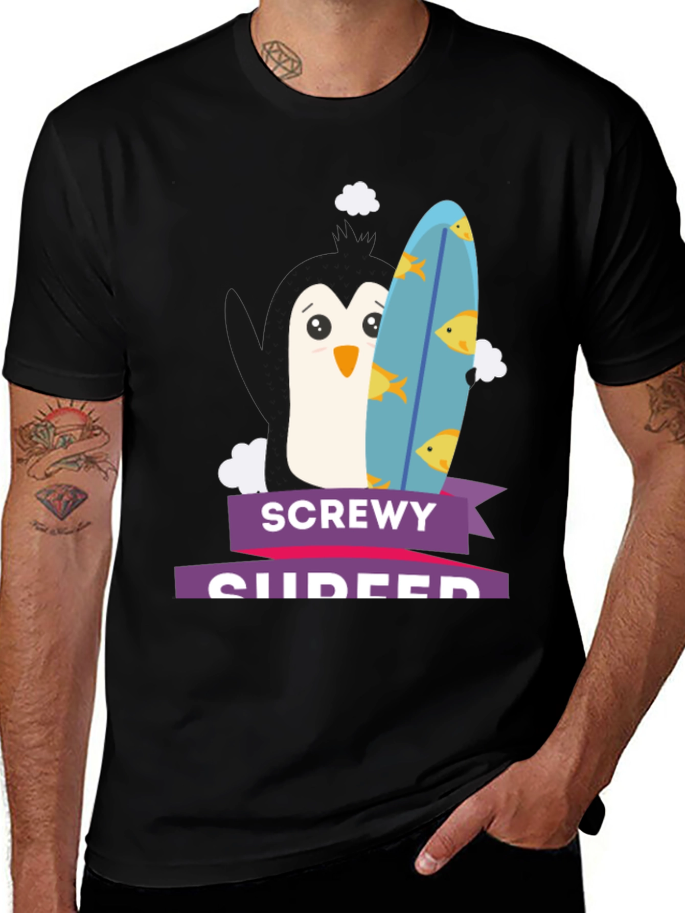 Screwey Surfer T-Shirt