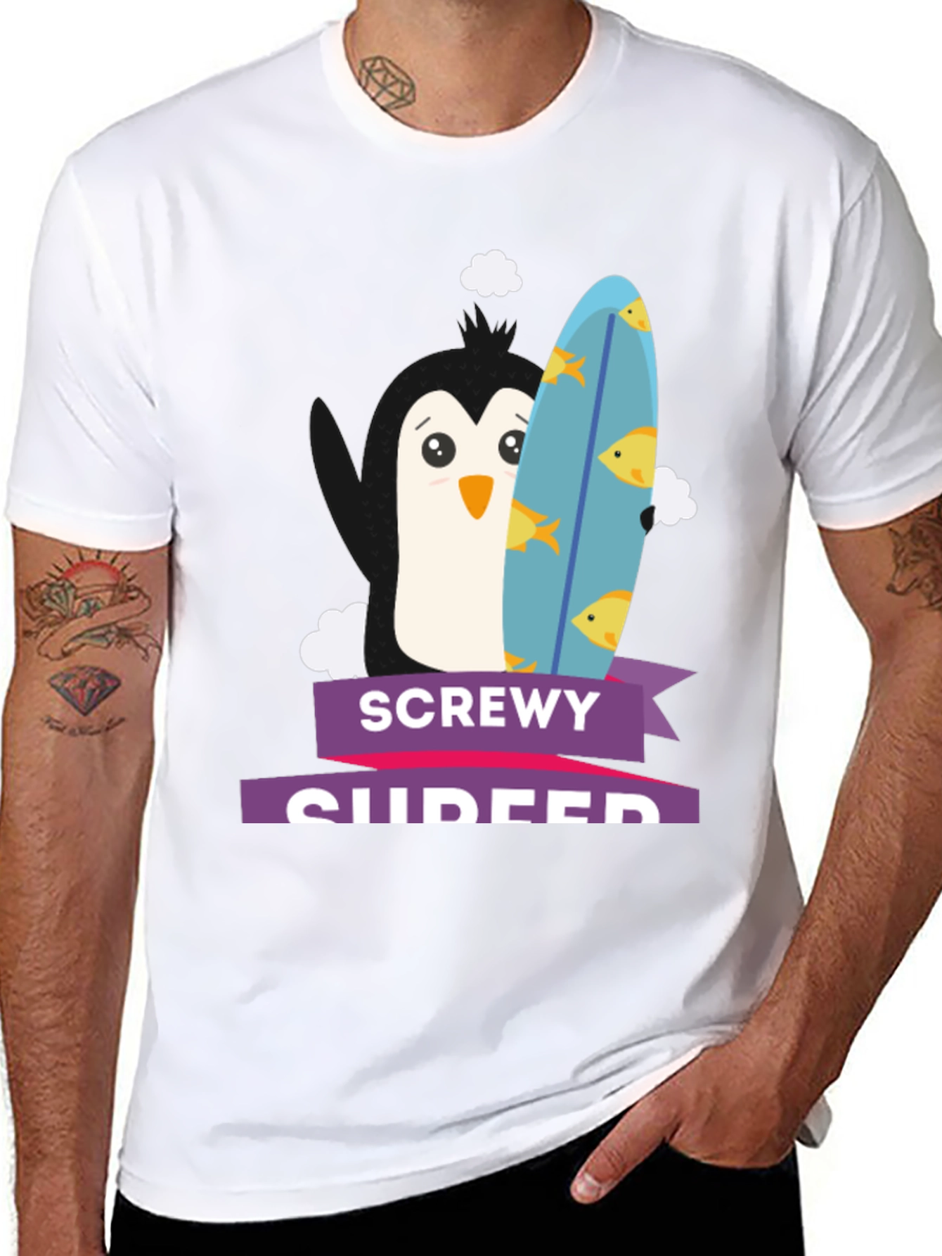 Screwey Surfer T-Shirt