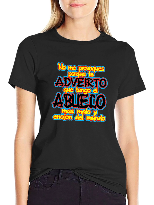 Funny Grandpa T-Shirt:  Dont Provoke Me!