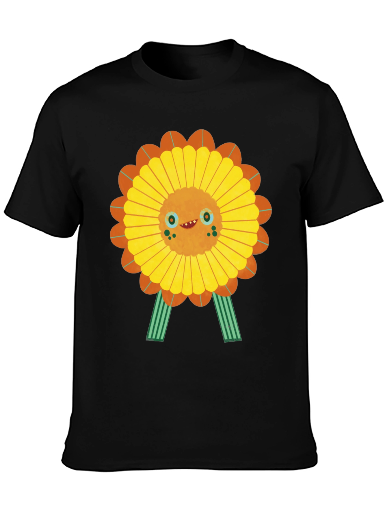 Funky Sunflower Graphic Tee