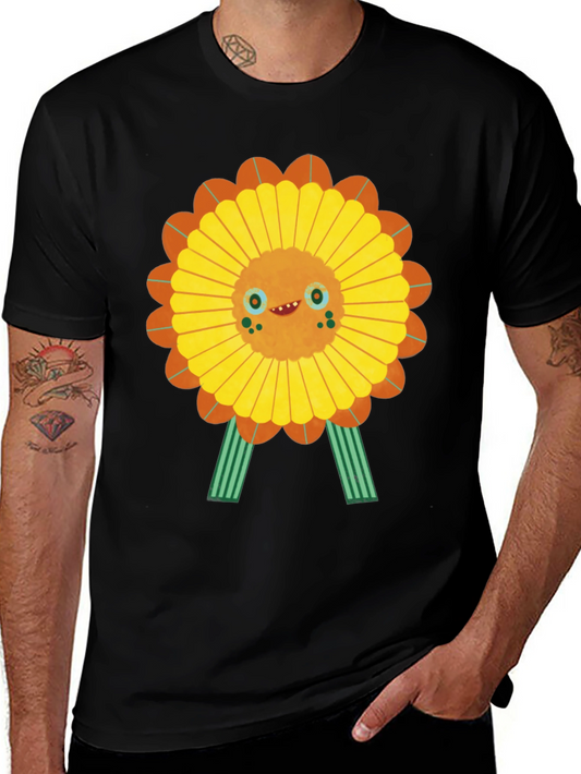 Funky Sunflower Graphic Tee