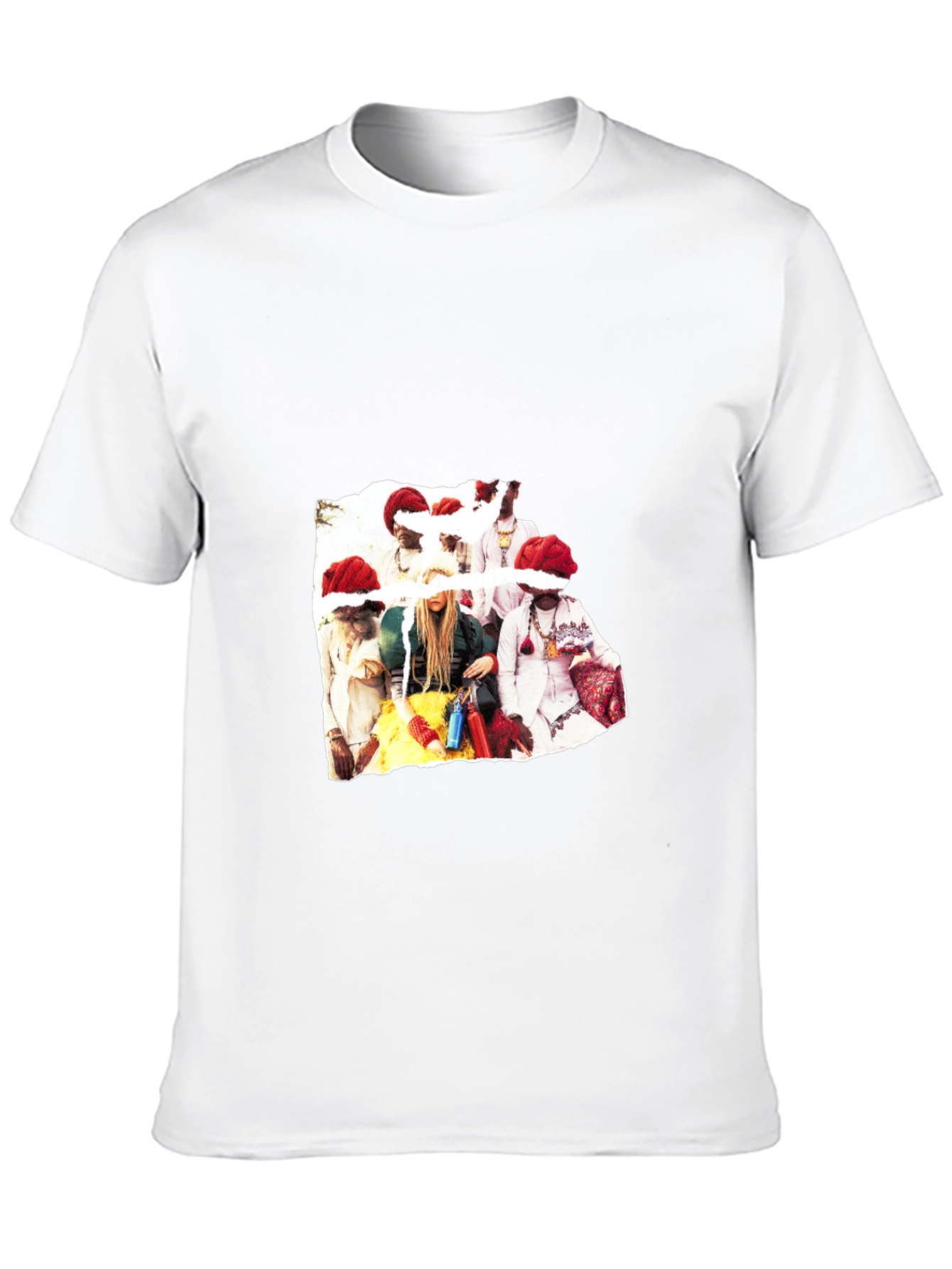 Festive Christmas Crew T-Shirt - Black