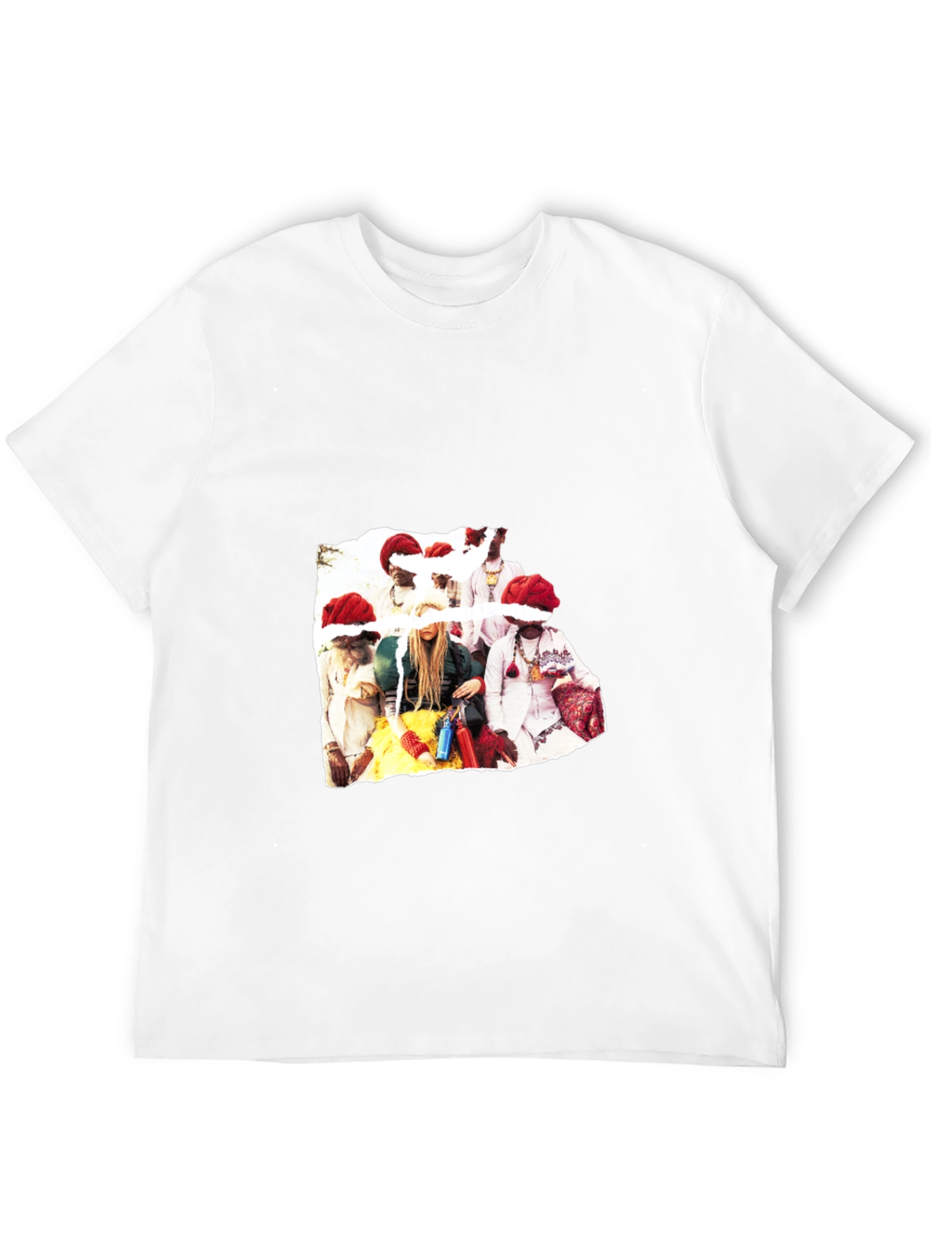 Festive Christmas Crew T-Shirt - Black