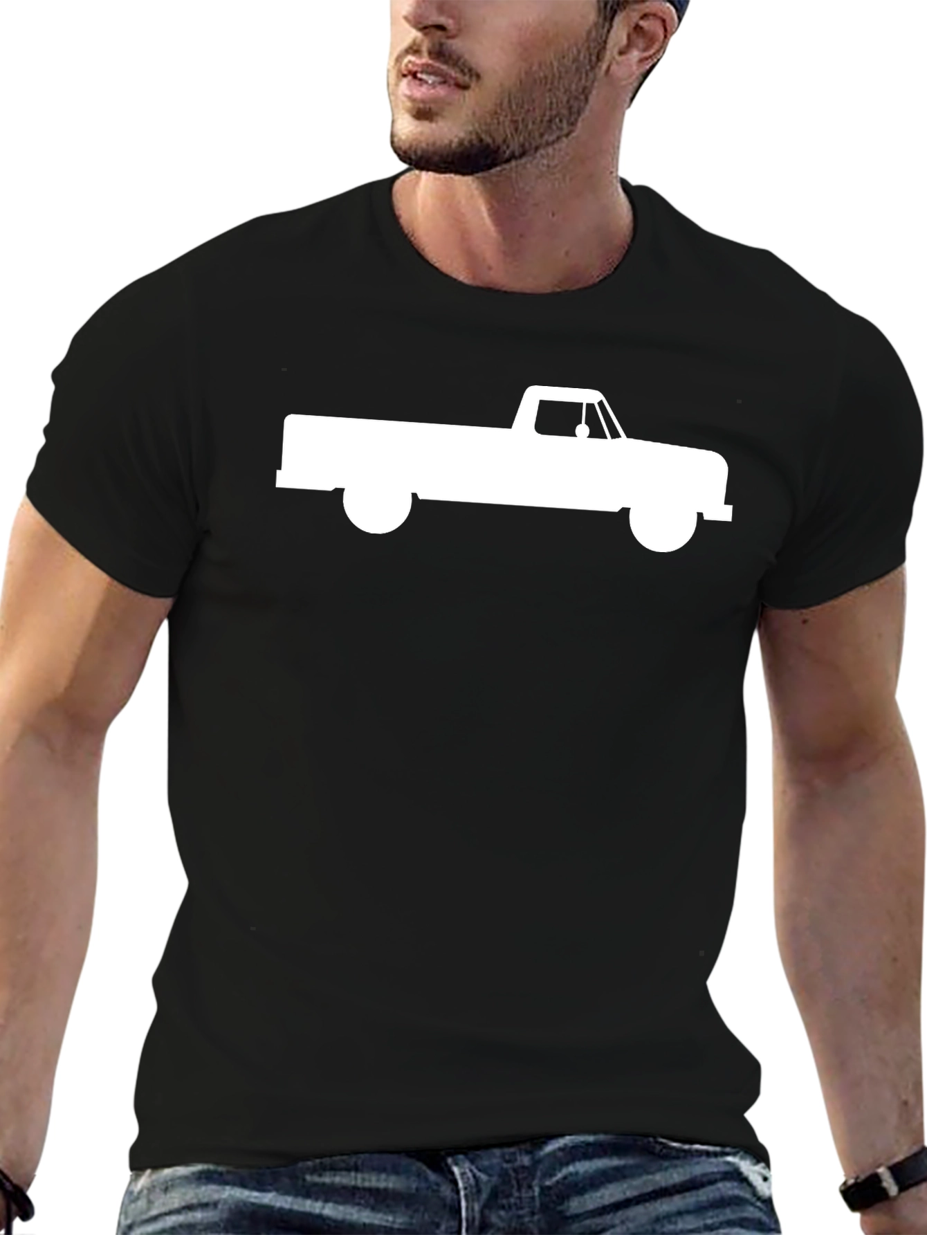 Classic Truck Graphic Tee - Black