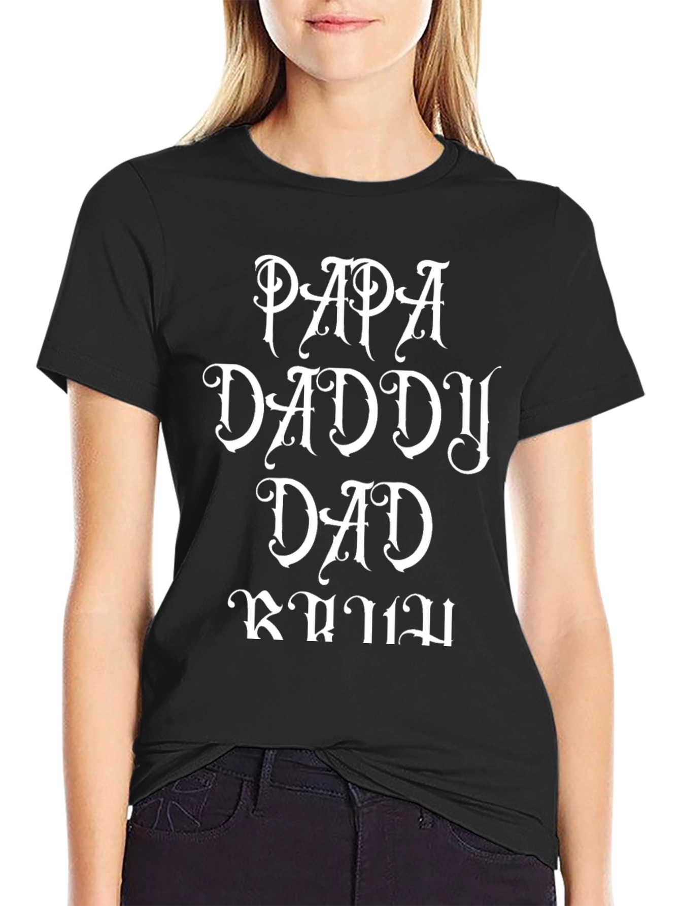 Papa Daddy Dad T-Shirt - Fathers Day Gift