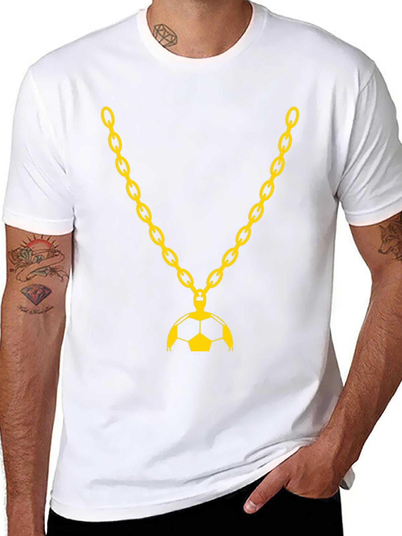 Soccer Ball Chain T-Shirt