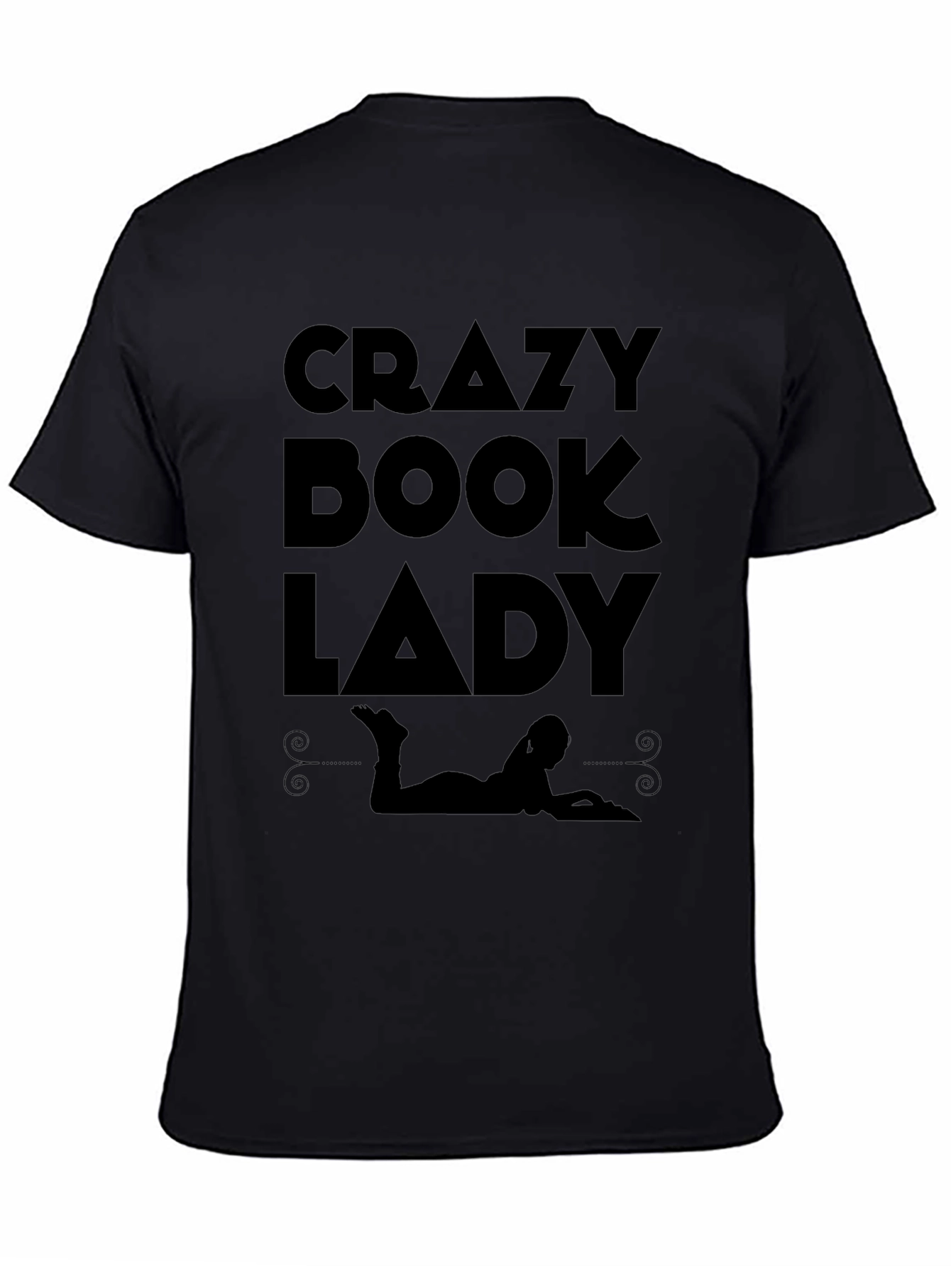 Crazy Book Lady Graphic Tee
